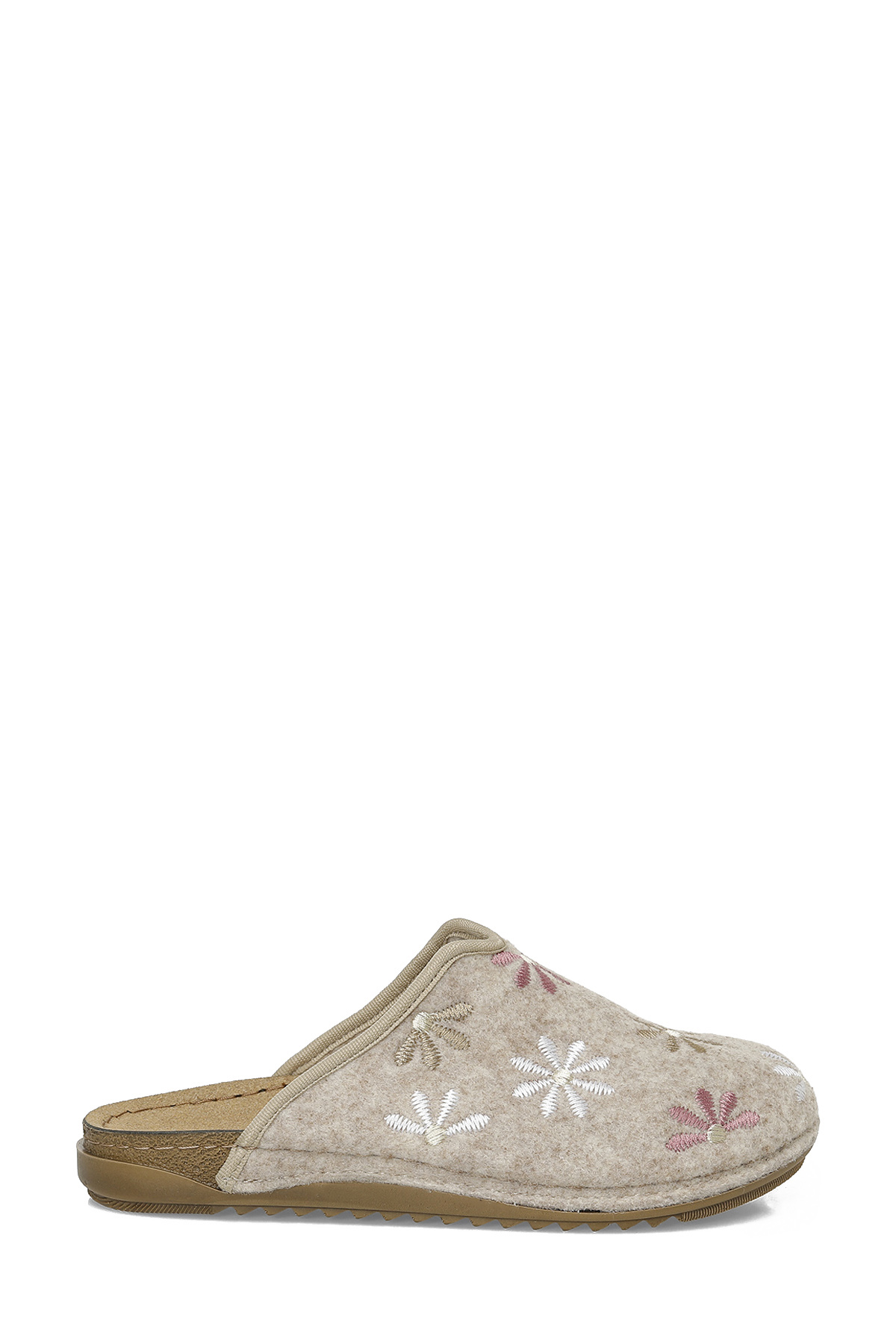 609029.Z5PR Bej Kadın Ev Terliği - Görsel 2