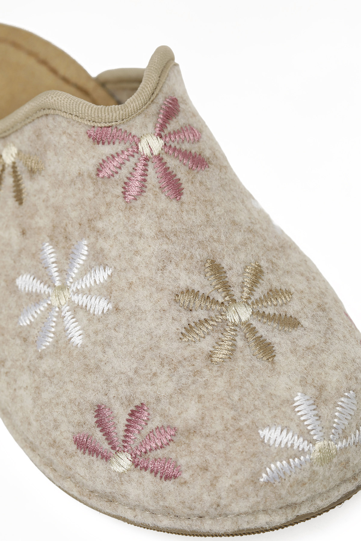 609029.Z5PR Bej Kadın Ev Terliği - Görsel 8