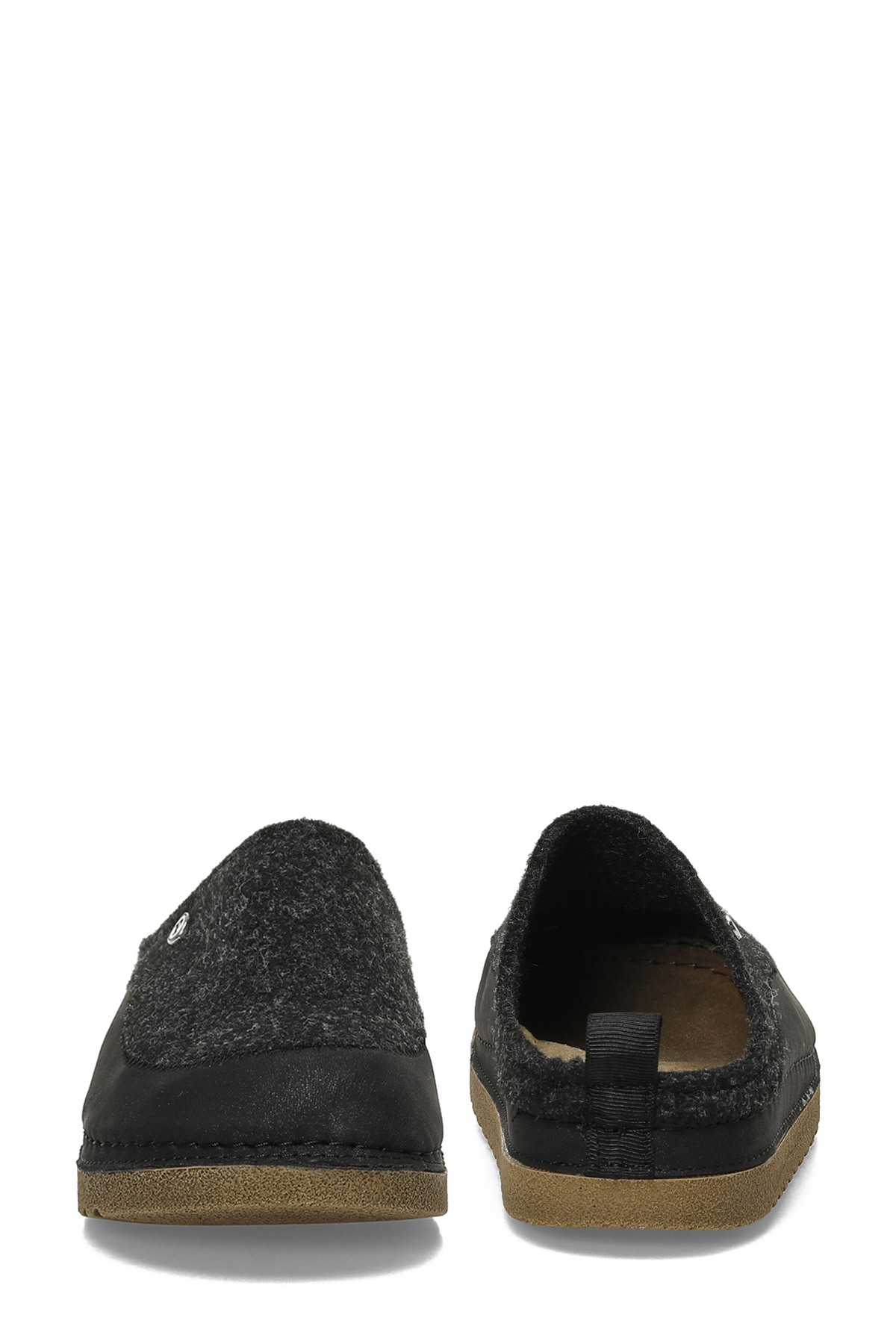 609042.Z5PR Siyah Kadın Sabo Terlik - Görsel 6