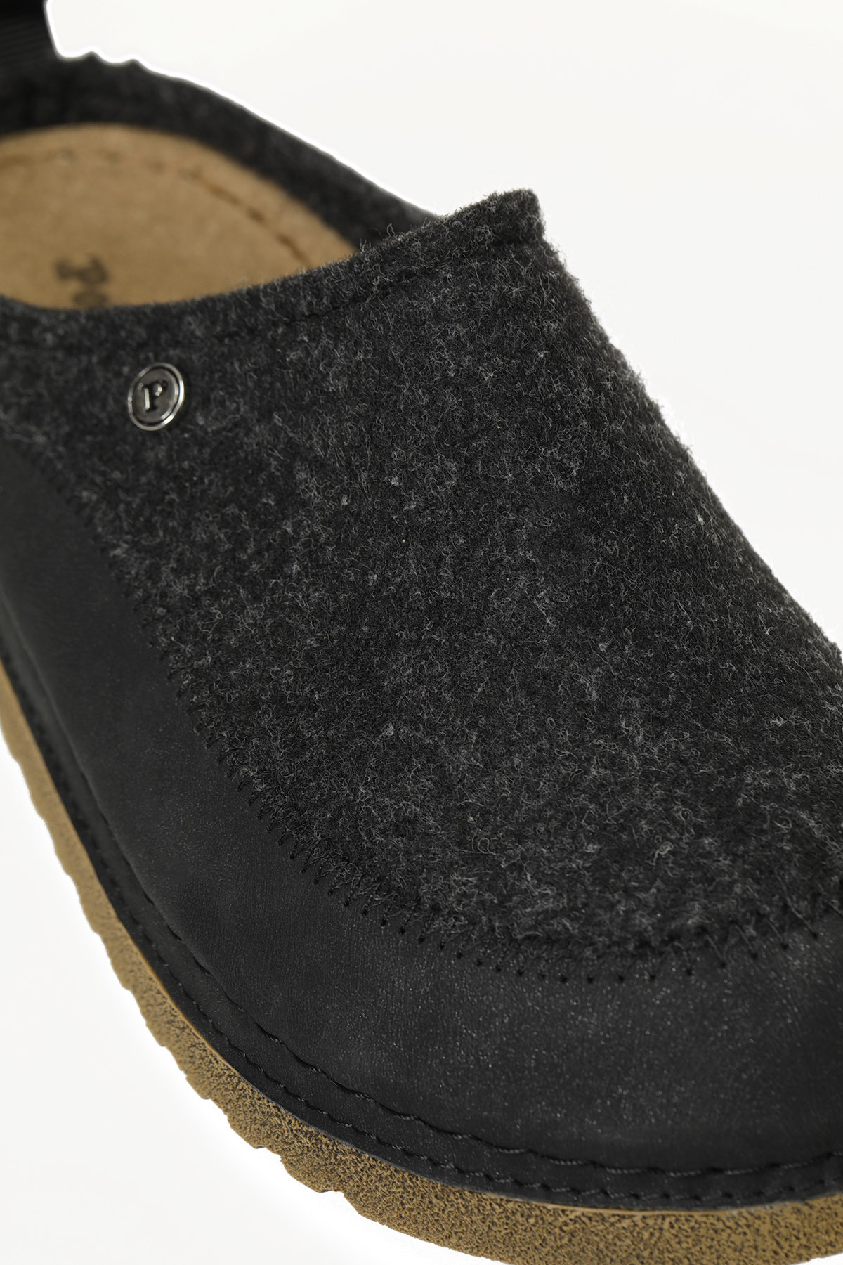 609042.Z5PR Siyah Kadın Sabo Terlik - Görsel 8