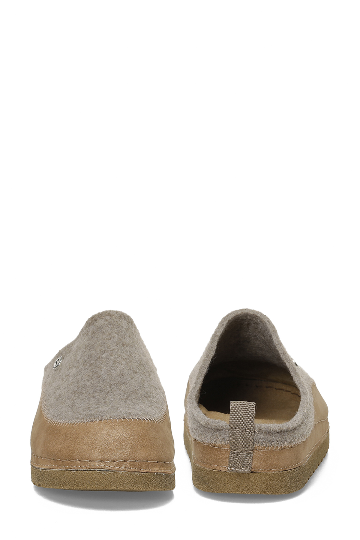 Polaris 609042.Z5PR Bej Kadın Sabo Terlik - Görsel 6