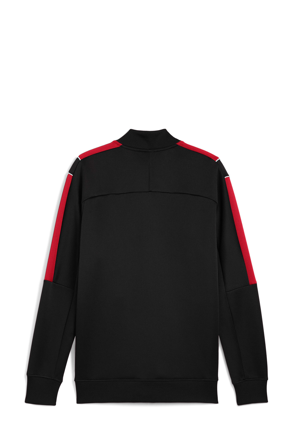 Ferrari MT7 Track Jacket Siyah Erkek Fermuarlı Sweatshirt