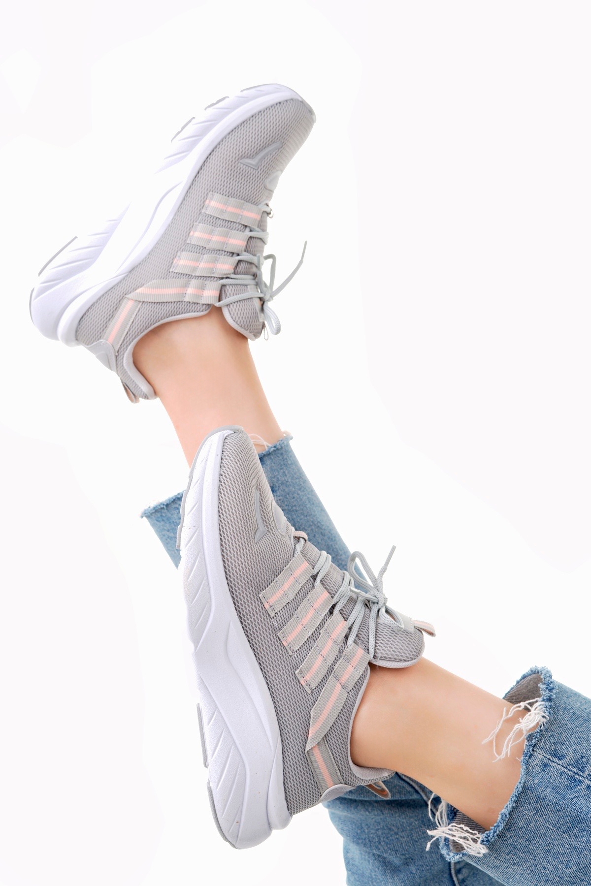 2109 SNEAKER HAFİF ÇİFT RENKLİ TABAN - Görsel 3