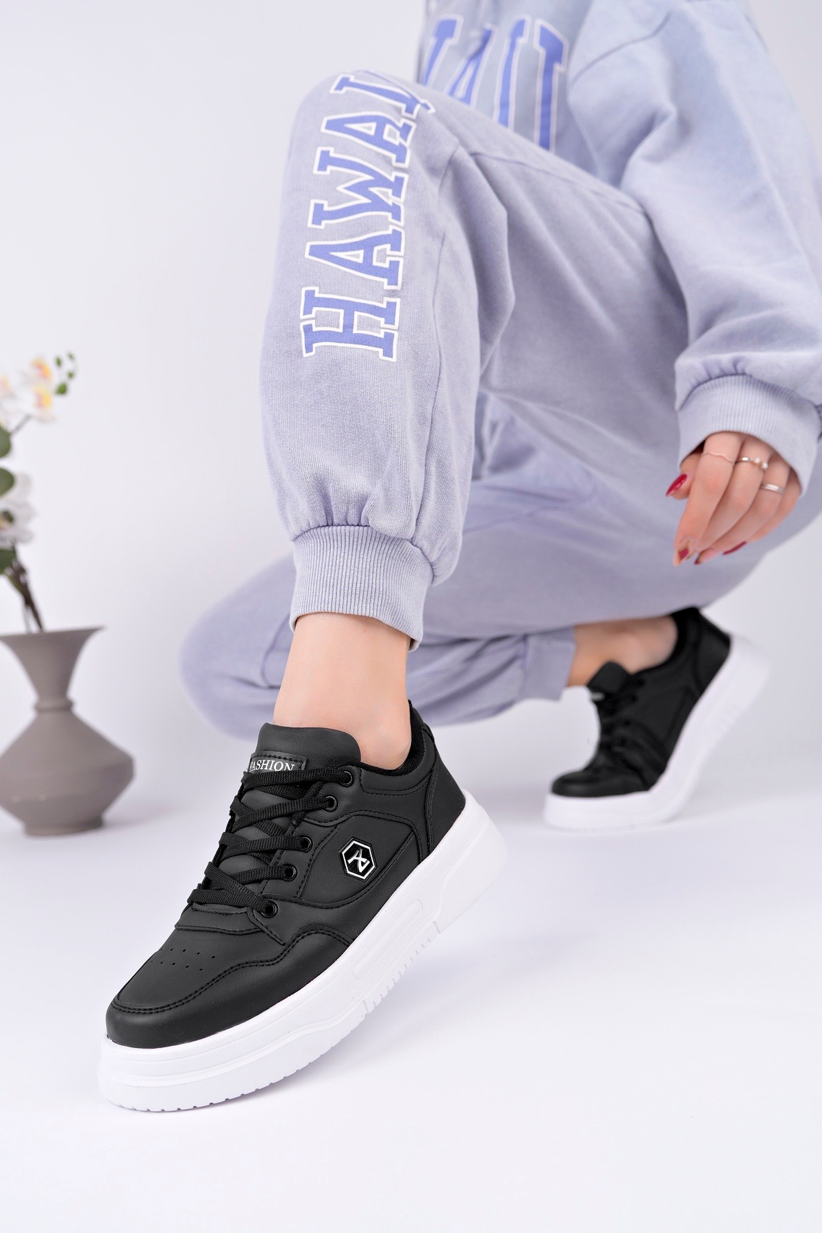 2021 Ortopedi Sararmaz Taban Sneaker Ayakkabı - Görsel 3