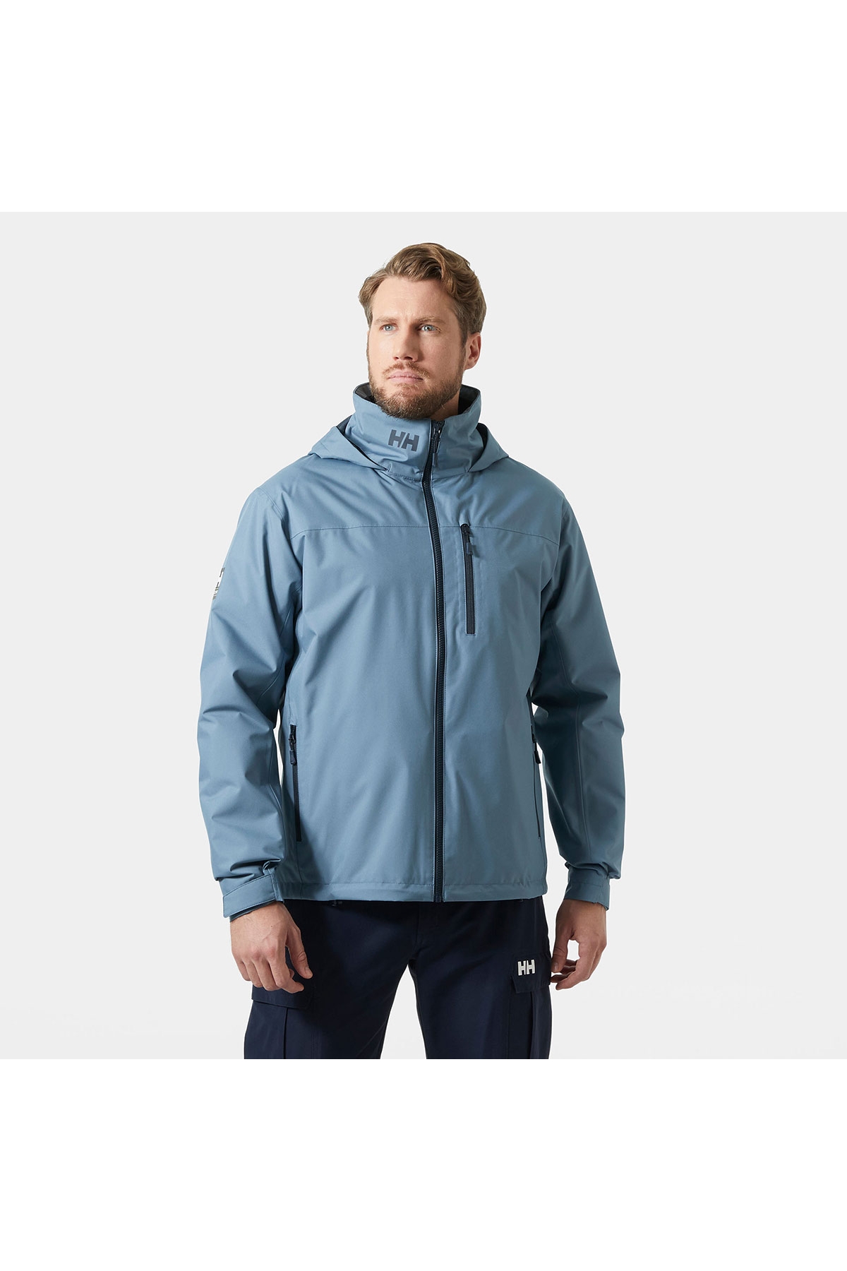 Crew Hooded Midlayer 2 Jacket Erkek Mont HHA.34442.HHA.601