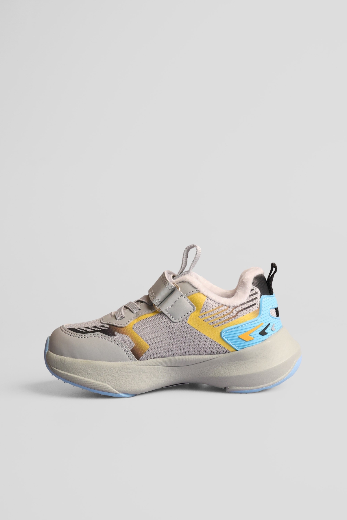 Space Ortopedik Çocuk Spor Ayakkabı GRİ - Görsel 3