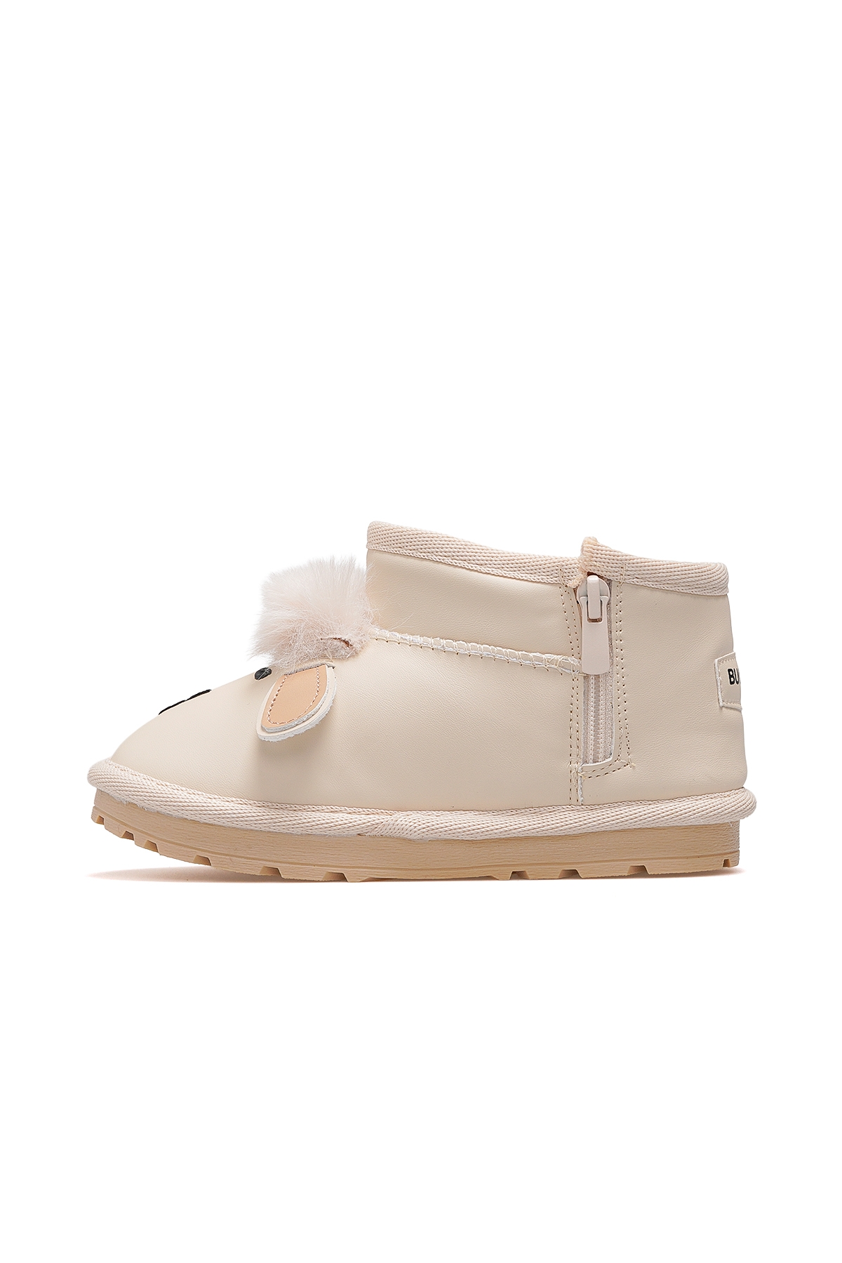 Tazz Kız Çocuk Tüylü Günlük Bot 25k Buck3058 Bej - Görsel 3