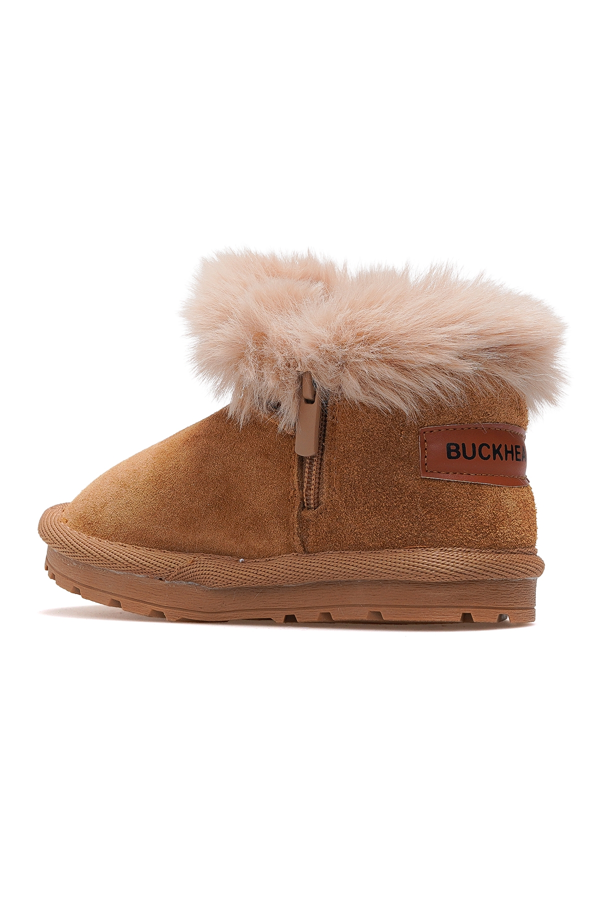 Func Kız Çocuk Tüylü Günlük Bot 25k Buck3062 Camel - Görsel 4