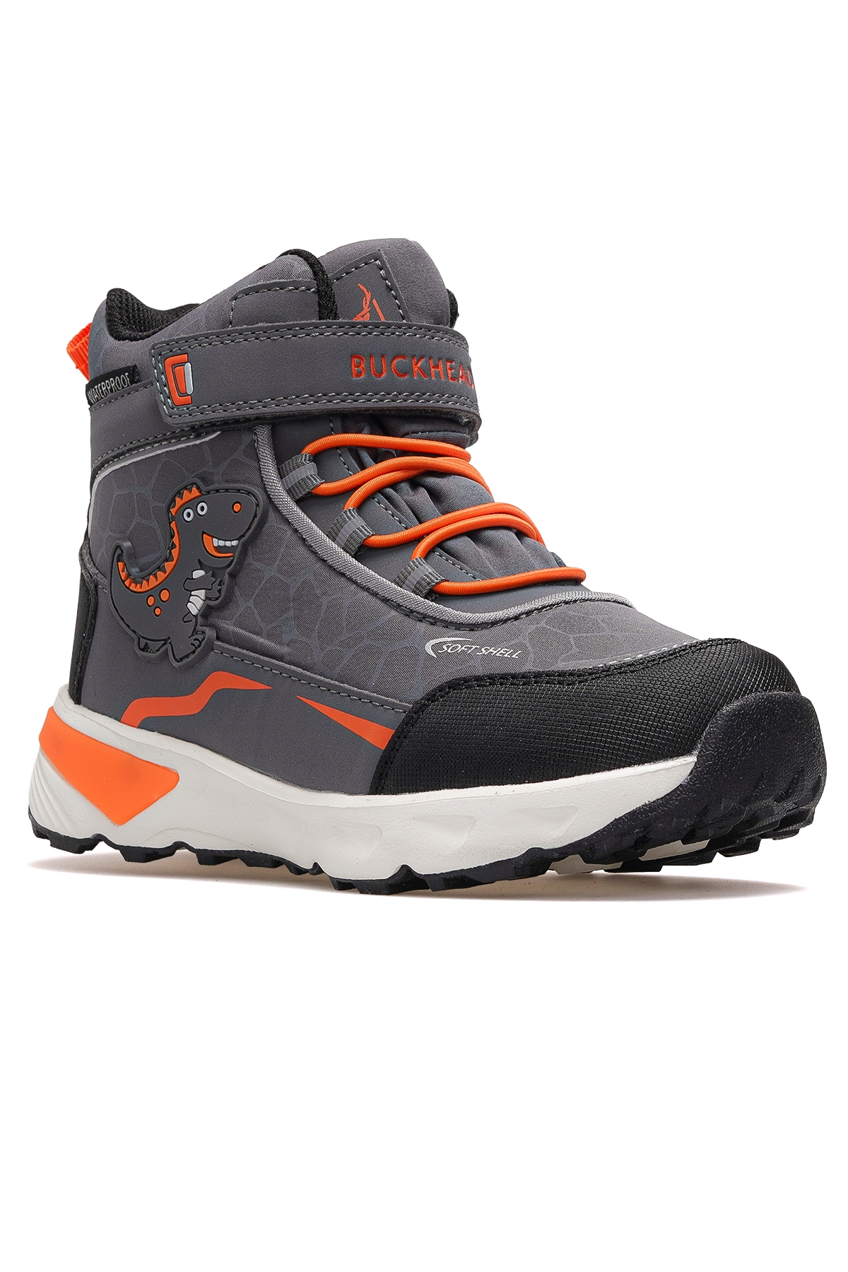 T-rex Erkek Çocuk Waterproff Işıklı Outdoor Bot 25k Buck3036 Gri - Görsel 5