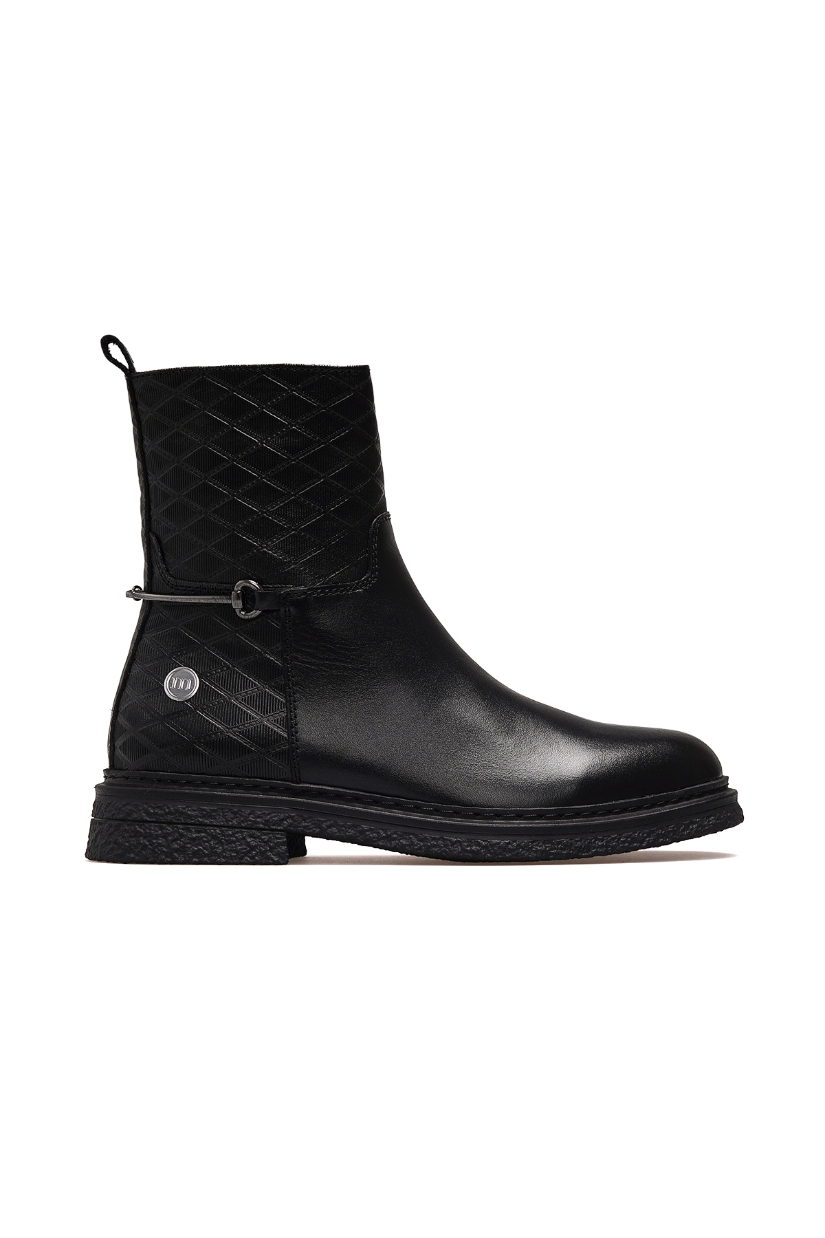 Kadın Hakiki Deri Casual Günlük Bot 25k D25kb-8585 Z Siyah - Görsel 2