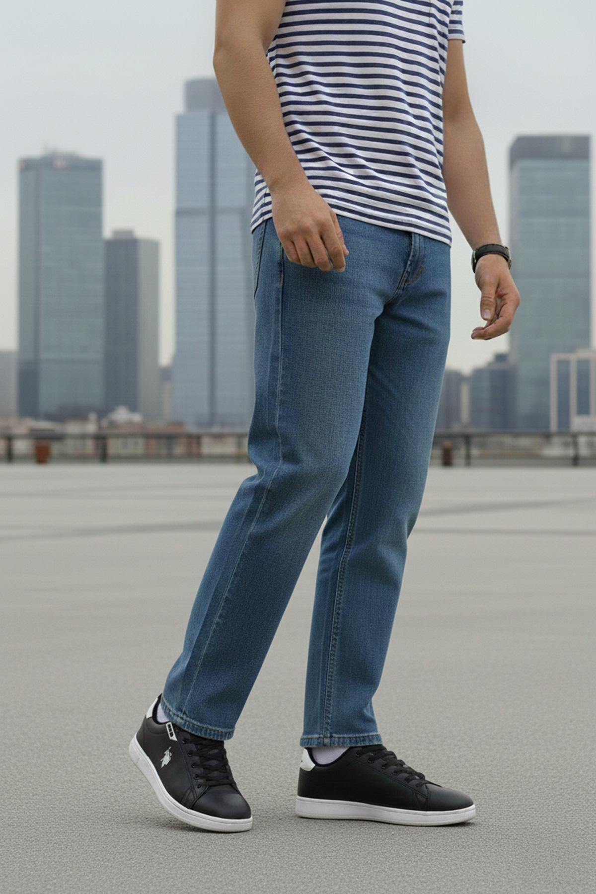 COSTA 5PR Siyah Erkek Sneaker - Görsel 3