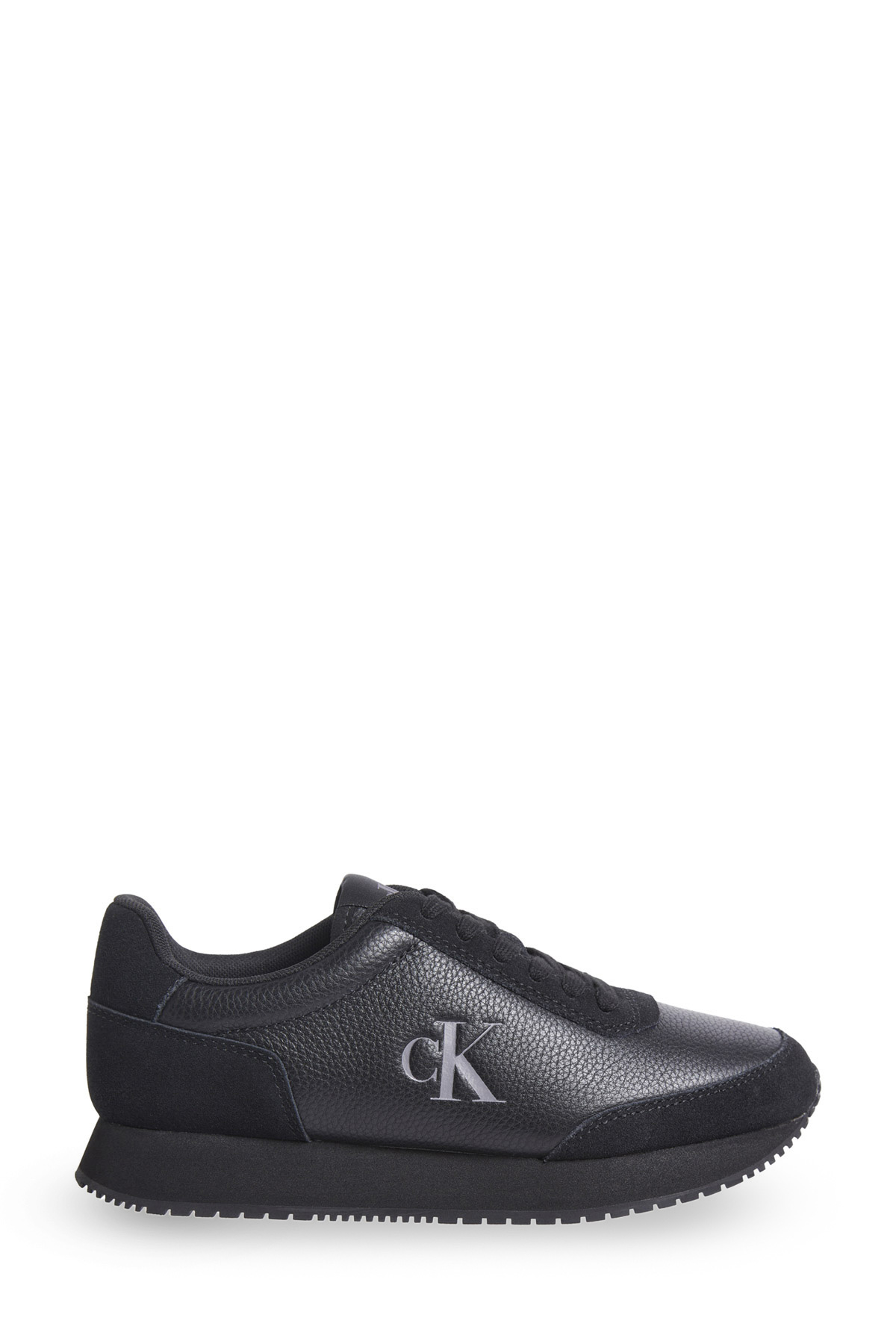 Calvin Klein RUNNER LACEUP LOW MIX MG Siyah Kadın Sneaker - Görsel 2