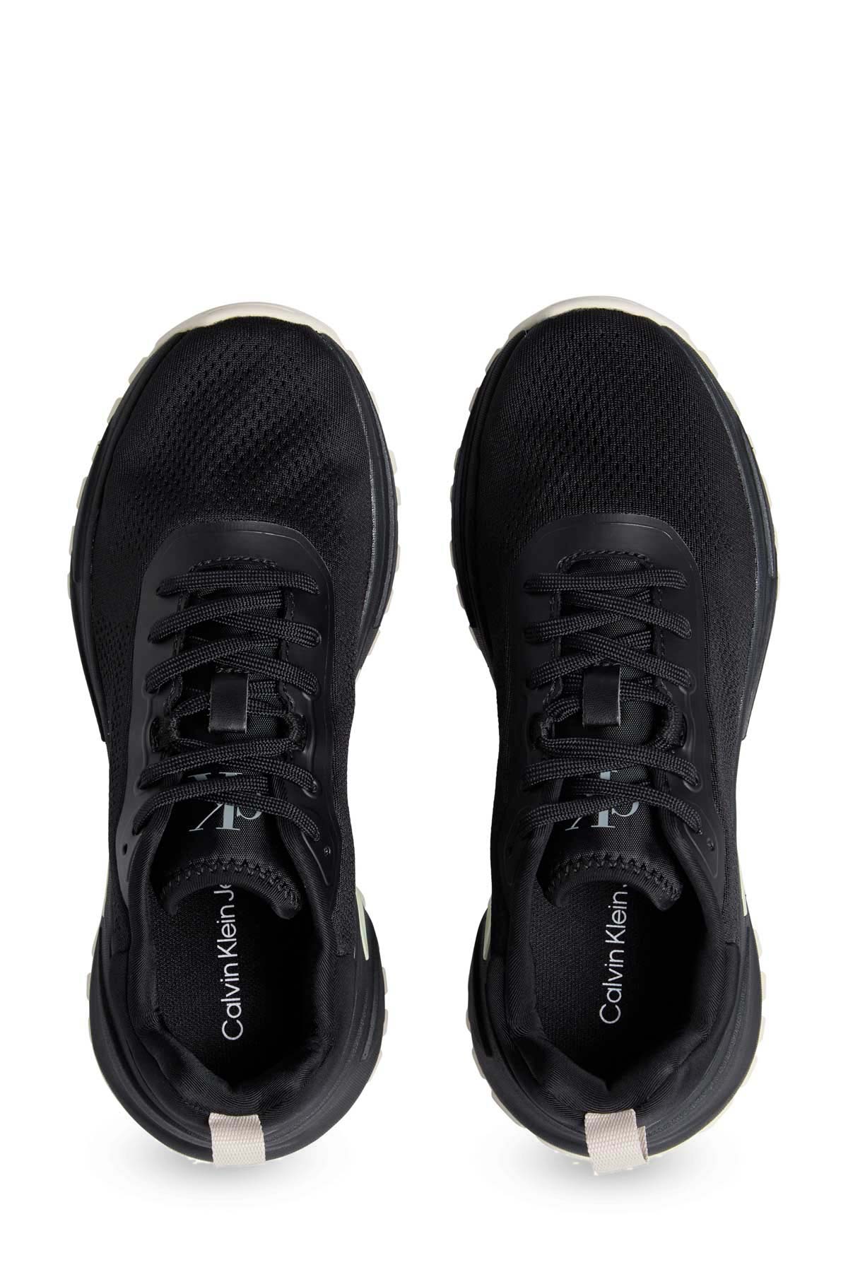 Calvin Klein HIKE RUNNER MG TECH KNIT Siyah Kadın Sneaker - Görsel 5