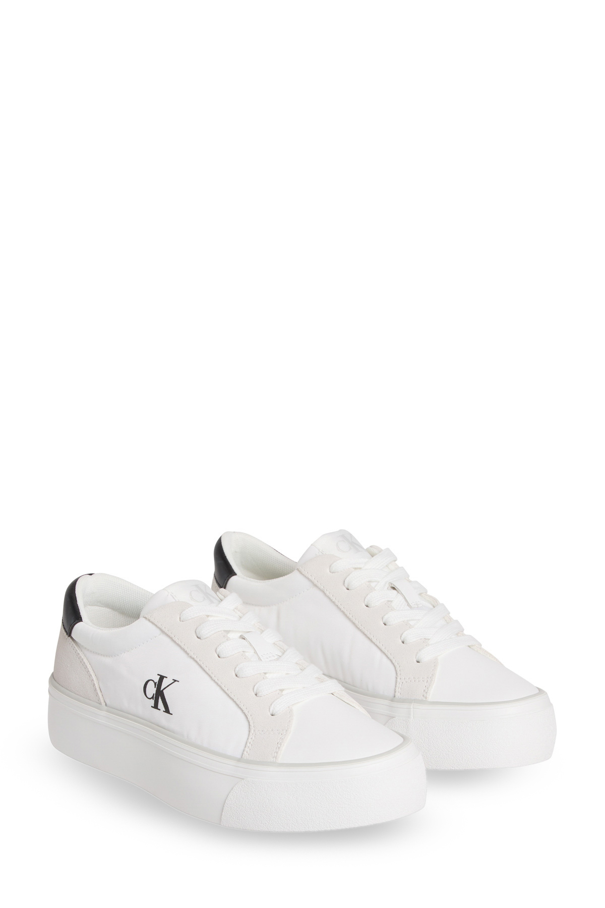 VULC FLATFORM MG NYLON MI Beyaz Kadın Sneaker - Görsel 3