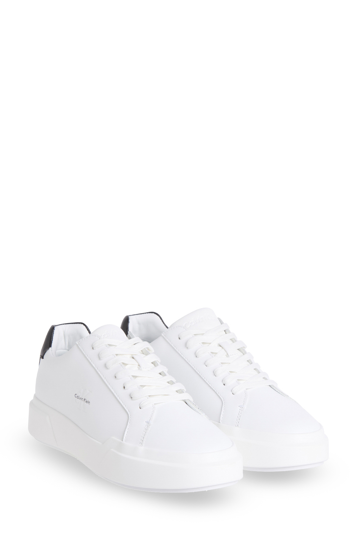 CHUNKY CUPSOLE LACEUP LTH Beyaz Erkek Sneaker - Görsel 3