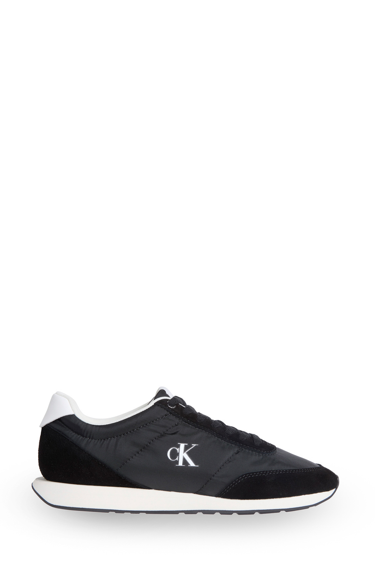 Calvin Klein RETRO RUNNER ESS MIX MAT Siyah Erkek Sneaker - Görsel 2