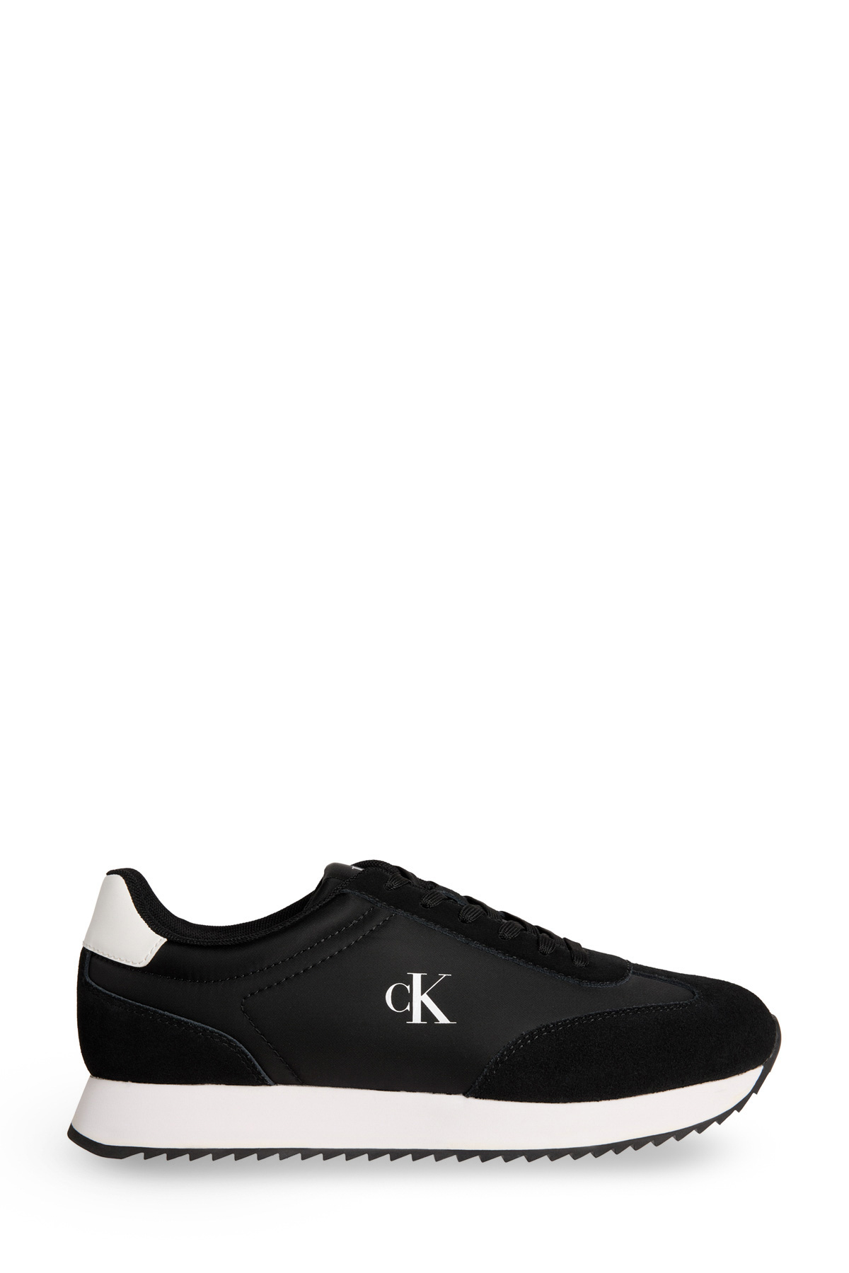Calvin Klein RETRO RUNNER LACE UP NY-S Siyah Erkek Sneaker - Görsel 2