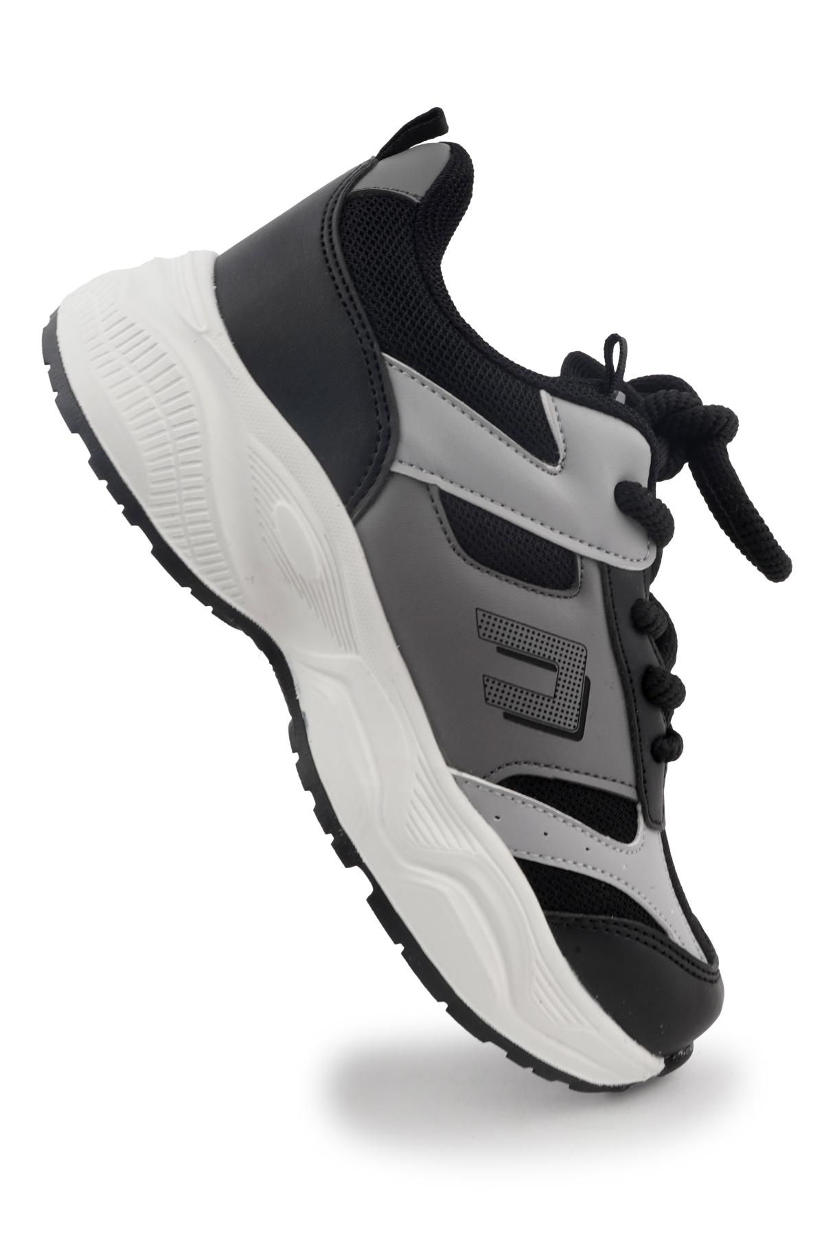 Birian Bağcık Görünümlü Cırt Cırtlı Sneaker Ortopedik Çocuk Spor Ayakkabı - Görsel 6