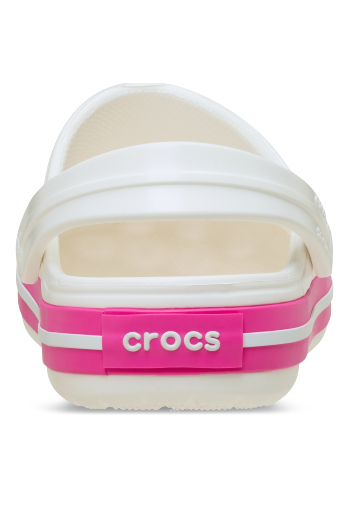 Crocband Clog K Çocuk Sabo Terlik Beyaz Pembe - Görsel 7