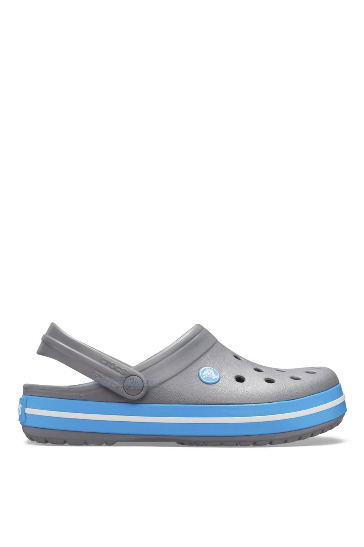 Crocband Erkek Günlük Sabo Rahat Terlik Mavi Beyaz - Görsel 2