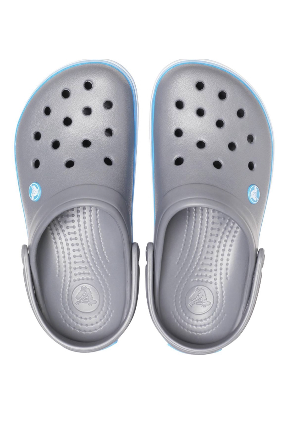 Crocband Erkek Günlük Sabo Rahat Terlik Mavi Beyaz - Görsel 4