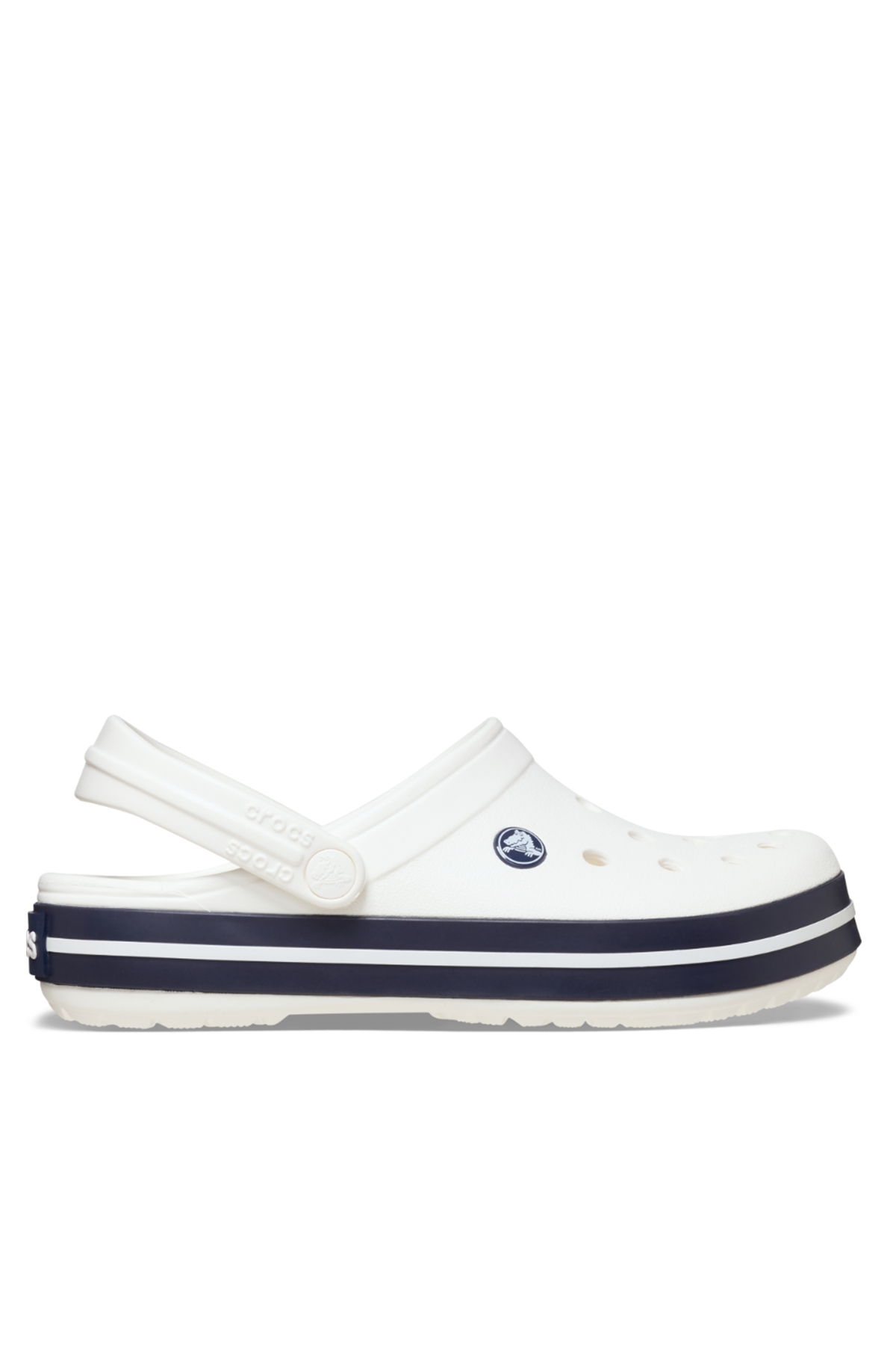 Crocband Günlük Unisex Terlik Beyaz Mavi - Görsel 2