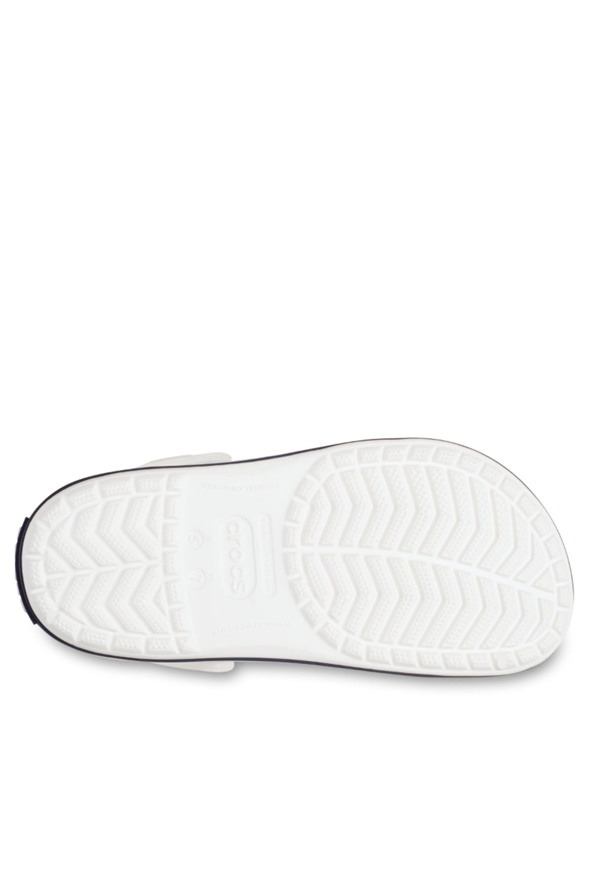 Crocband Günlük Unisex Terlik Beyaz Mavi - Görsel 6