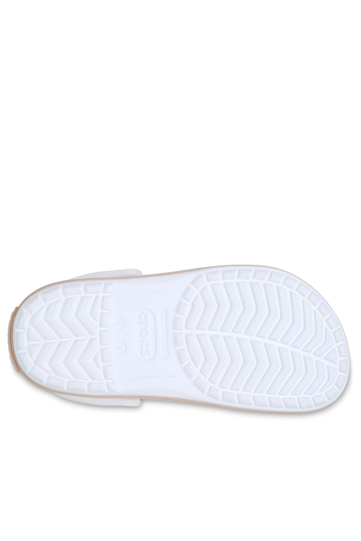 Crocband Günlük Unisex Terlik Beyaz Pembe - Görsel 6