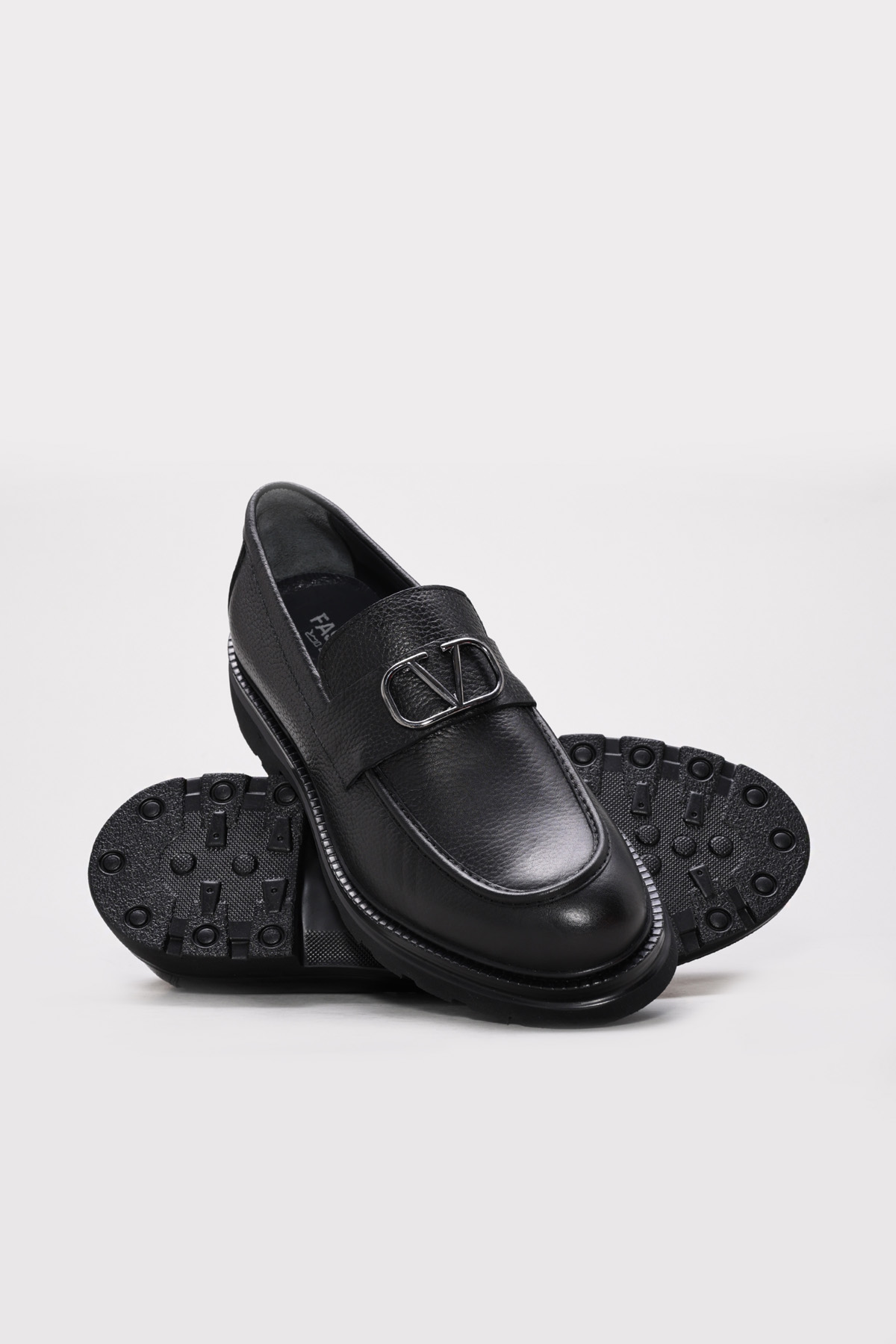 Hakiki Deri Erkek İnce Topuk Ayakkabı 943MA215 - Görsel 4