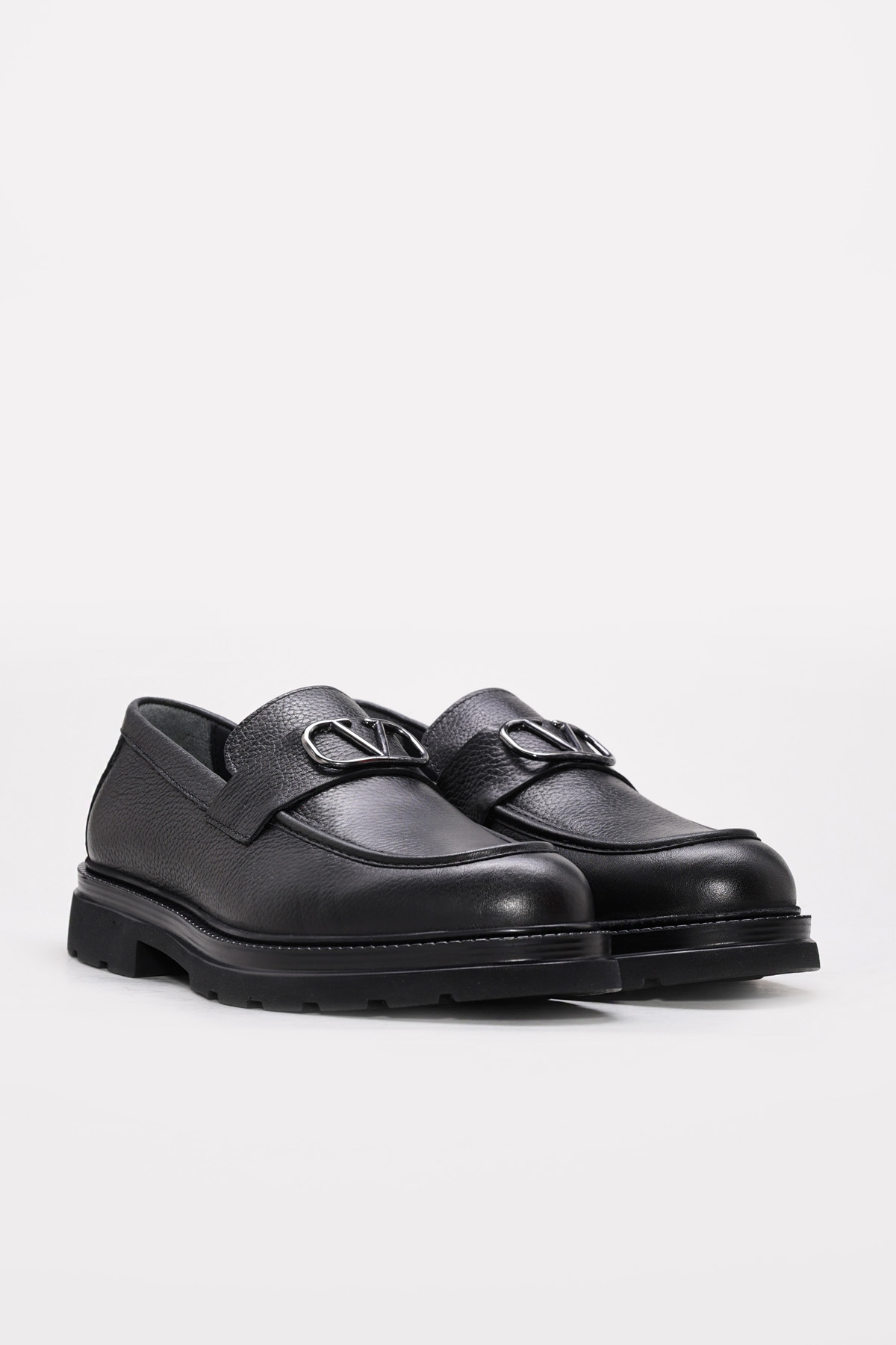 Hakiki Deri Erkek İnce Topuk Ayakkabı 943MA215 - Görsel 5