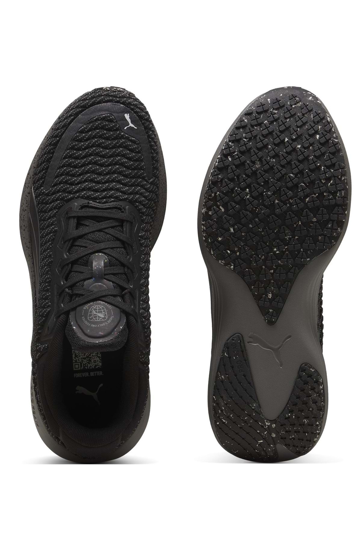 379546 Scend Pro Better Knit Koşu Unisex Spor Ayakkabı SİYAH - Görsel 6