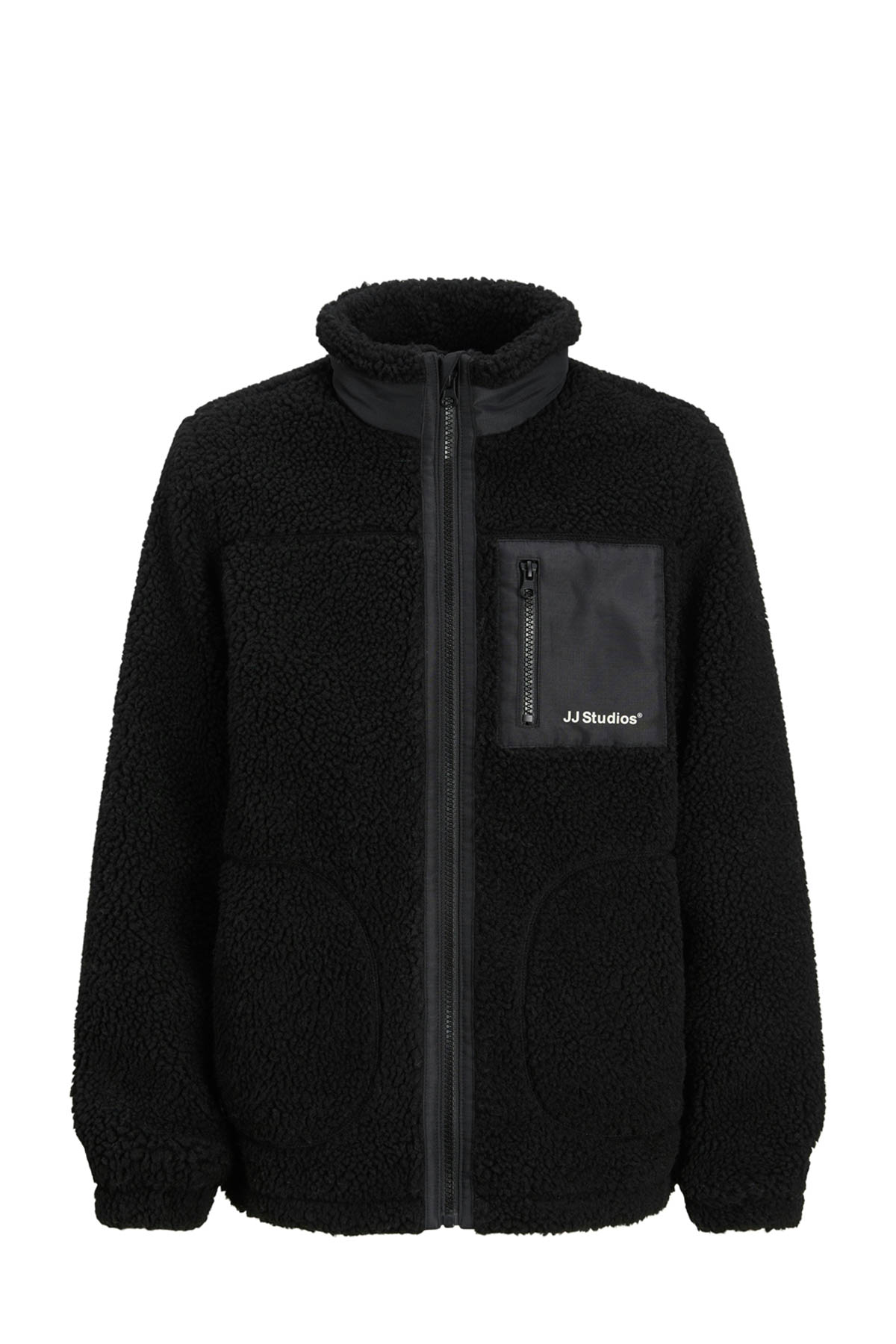 Giacca Teddy Uomo JACK & JONES Jjesoho, Modello Noos, Colletto Alto, Caldo E Morbido, Stile Casual Autunnale - 2