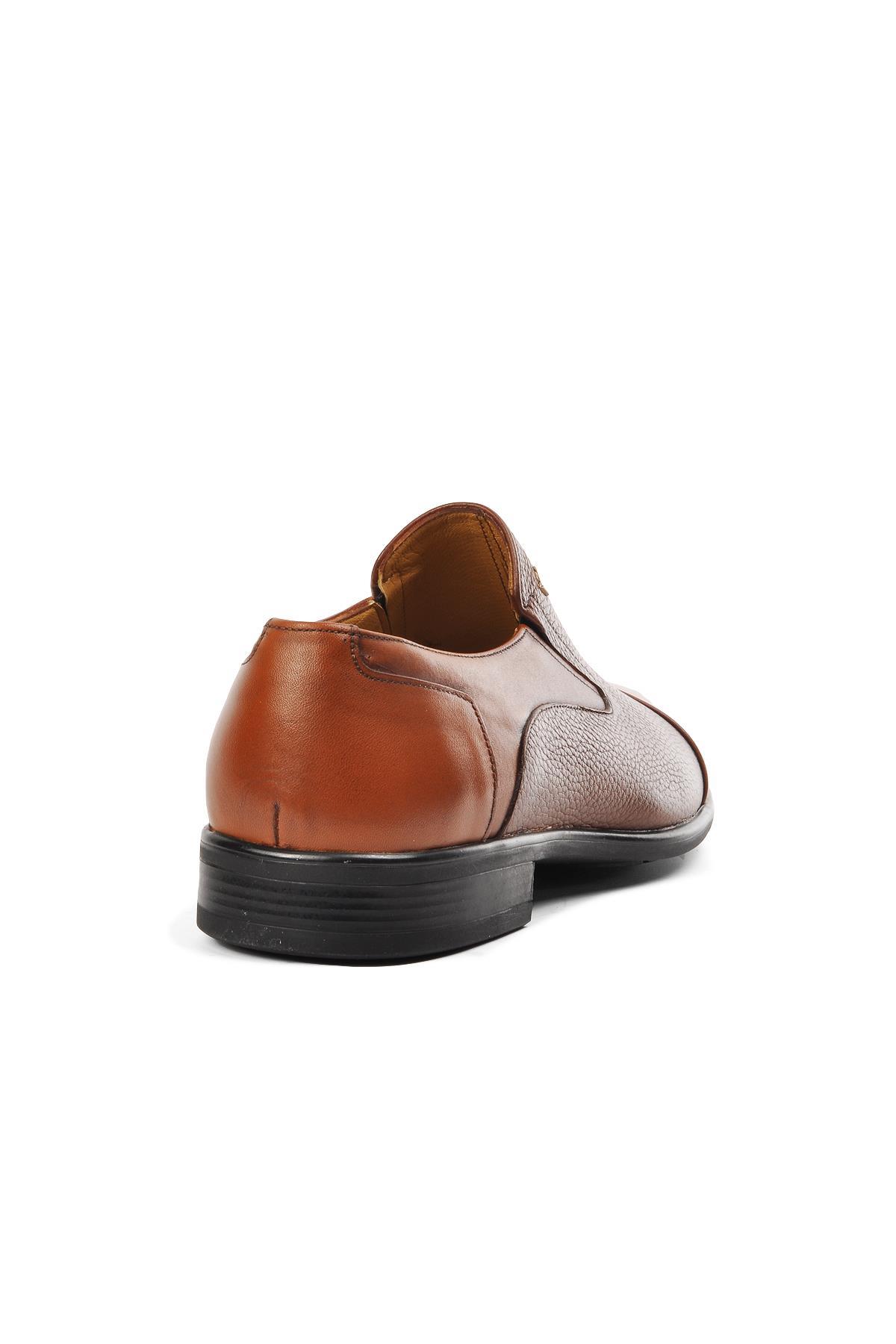 2809 Taba Hakiki Deri Erkek Klasik Ayakkabı - Görsel 5