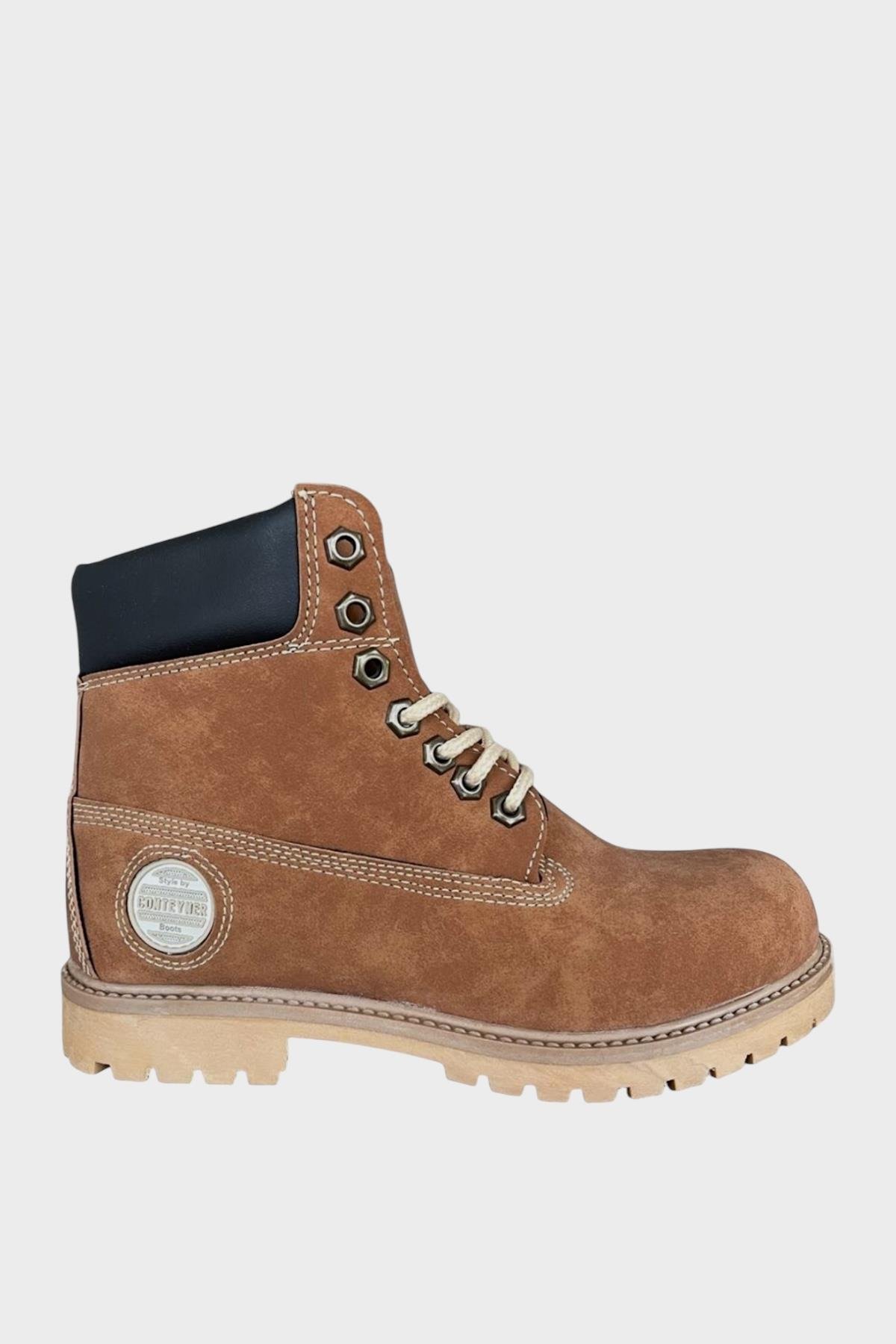 Unisex Nubuk Kışlık Bot TARÇIN - Görsel 4