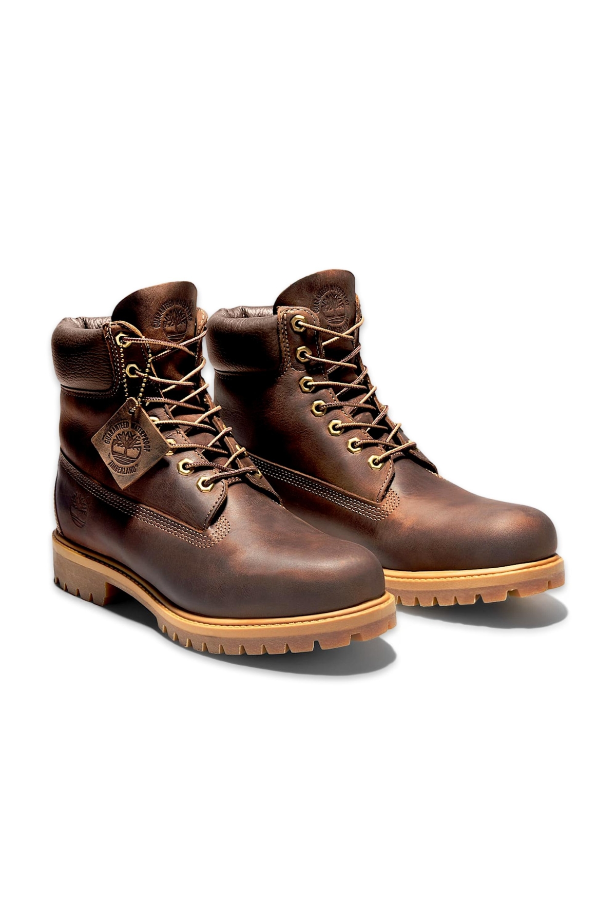 Tb127097 Premium 6 Inch Lace Up Waterproof Kahverengi Erkek Bot - Görsel 3