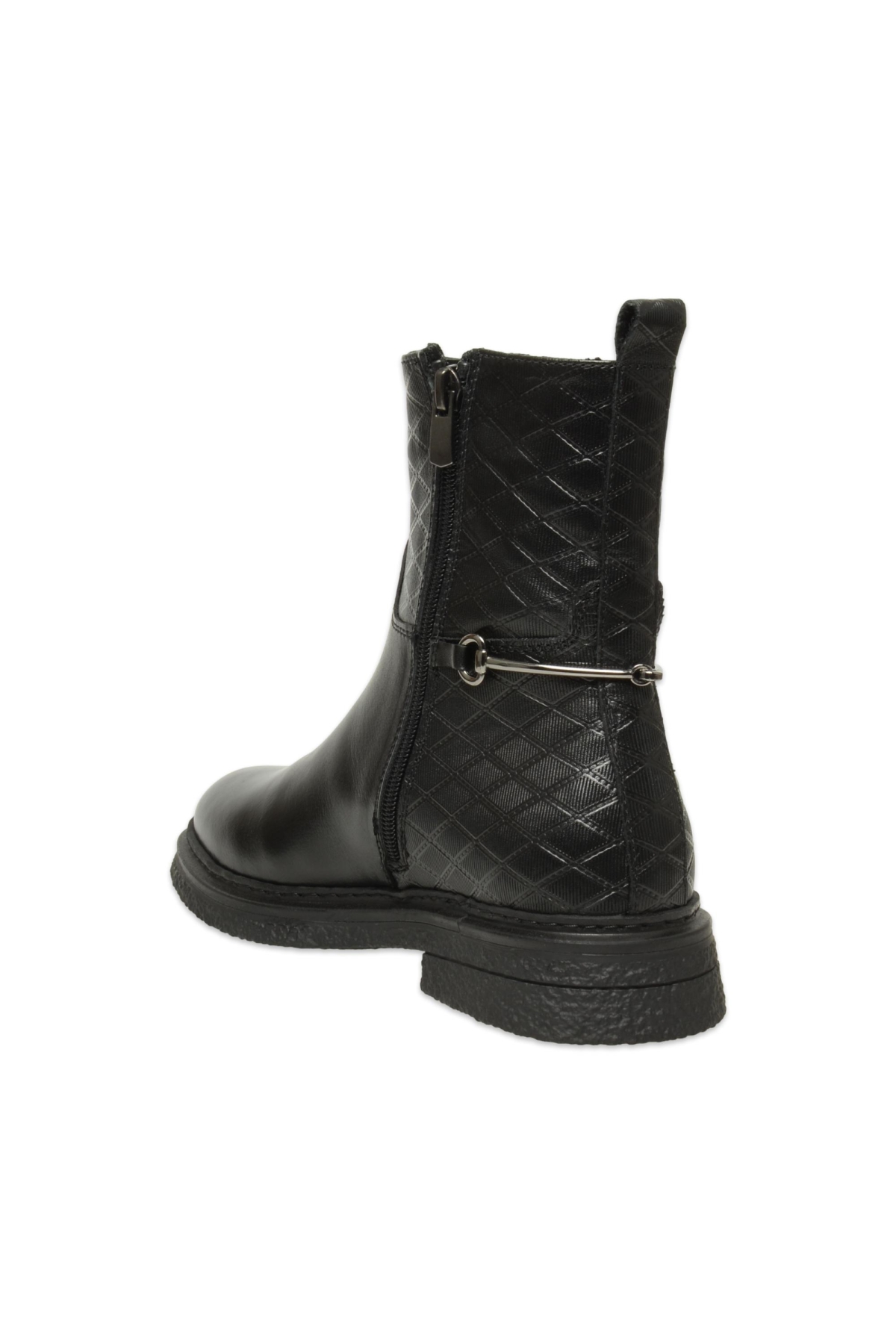 D25Kb-8585 Günlük Siyah Kadın Bot - Görsel 5