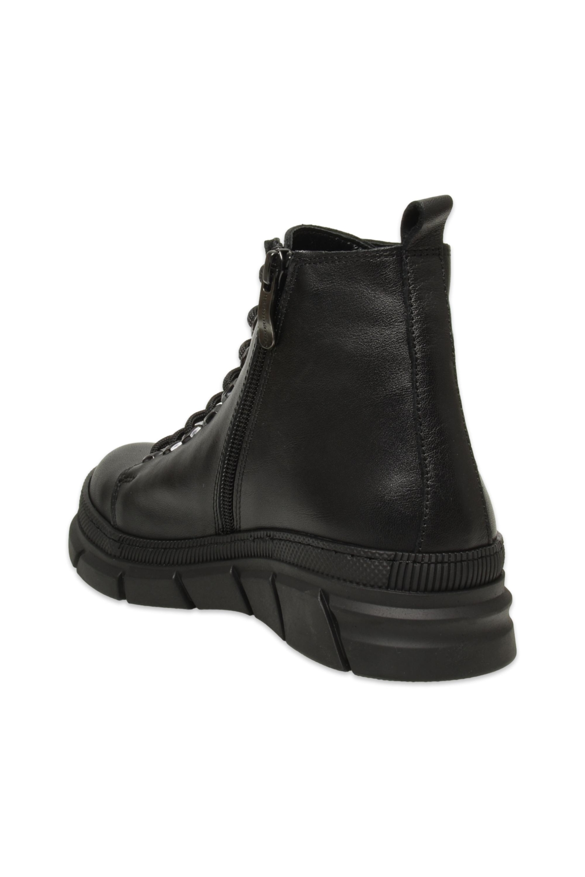 D25Kb-1935 Günlük Siyah Kadın Bot - Görsel 5