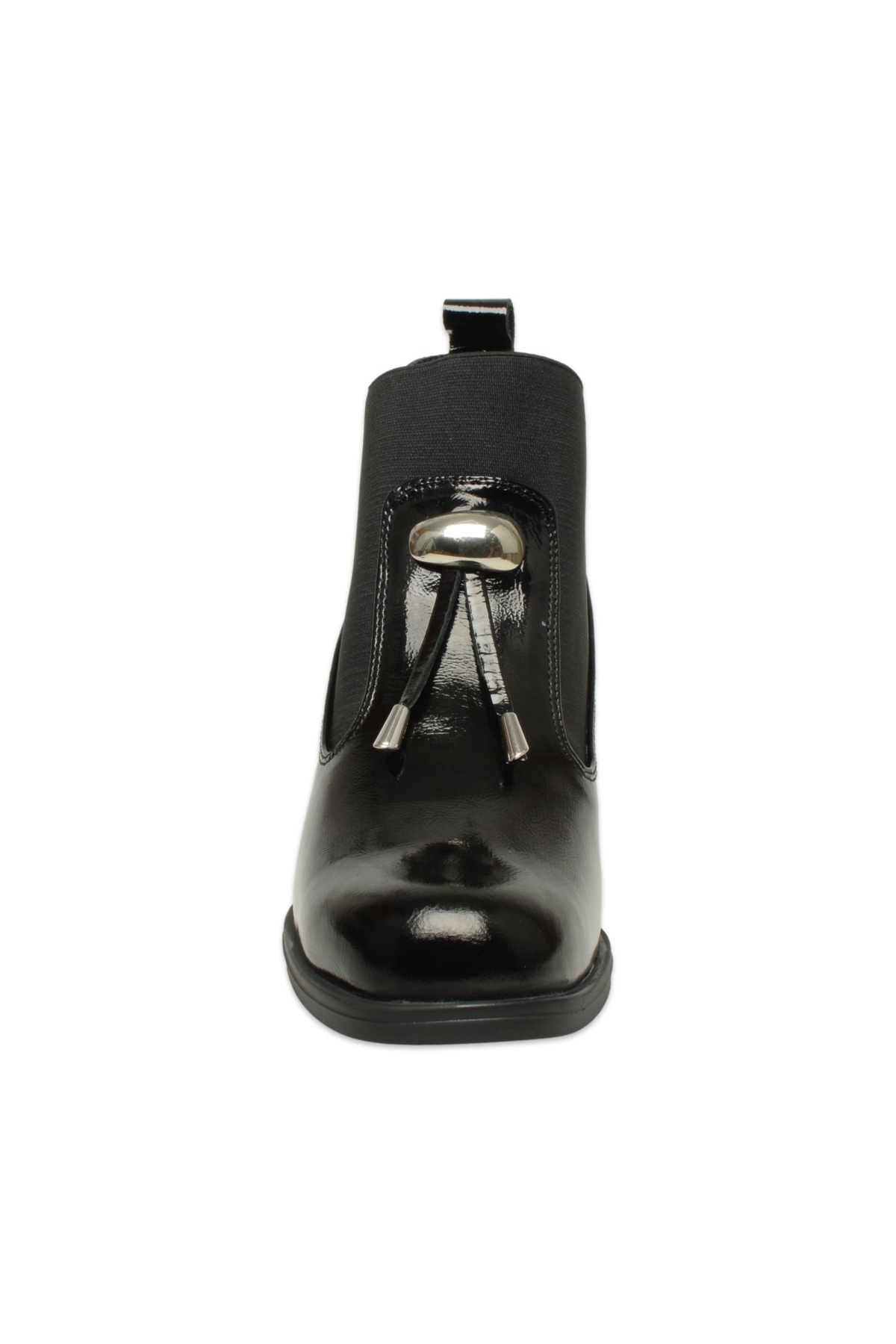 D25Kb-1805 Günlük Topuklu Siyah Kadın Bot - Görsel 4