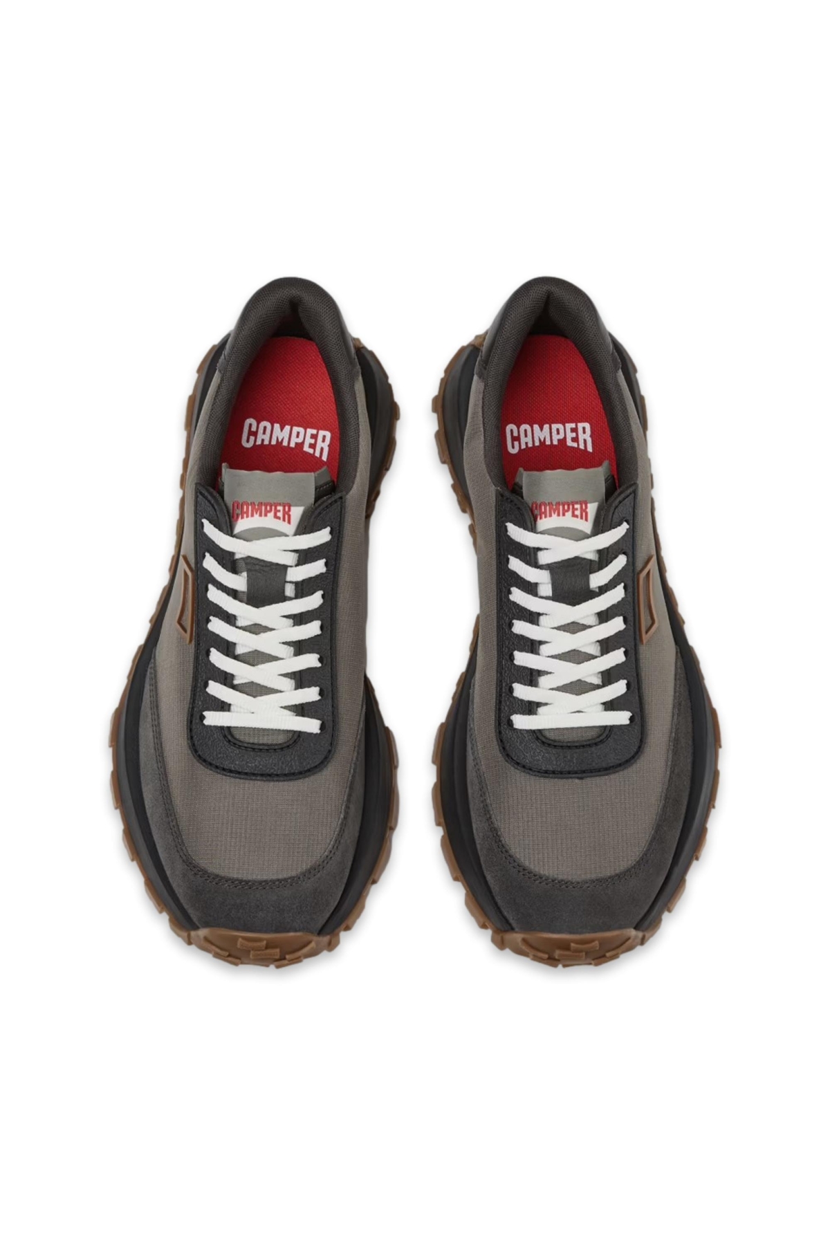 K100864 Drift Trail Sneakers Gri Erkek Spor Ayakkabı - Görsel 4