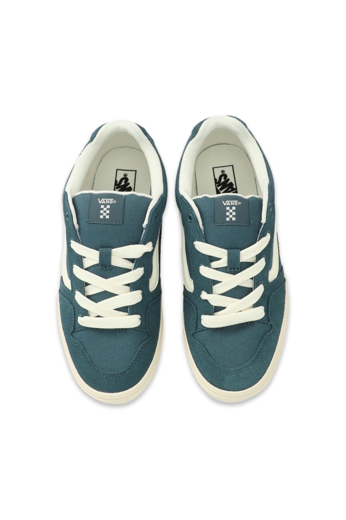 Vn000Ehw Caldrone Sneakers Mavi Çocuk Spor Ayakkabı - Görsel 4