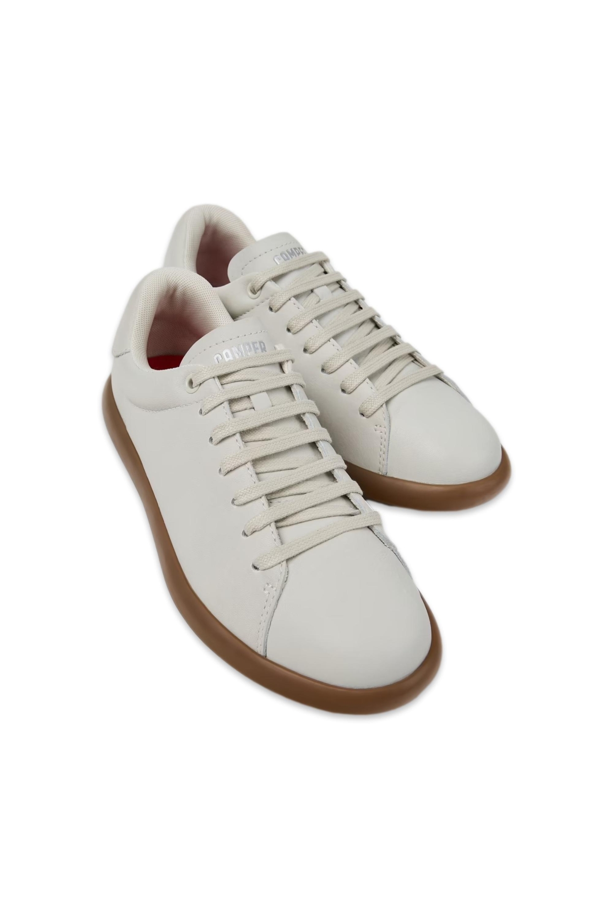 K201819 Pelotas Soller Günlük Sneakers Kırık Beyaz Kadın Spor Ayakkabı - Görsel 3