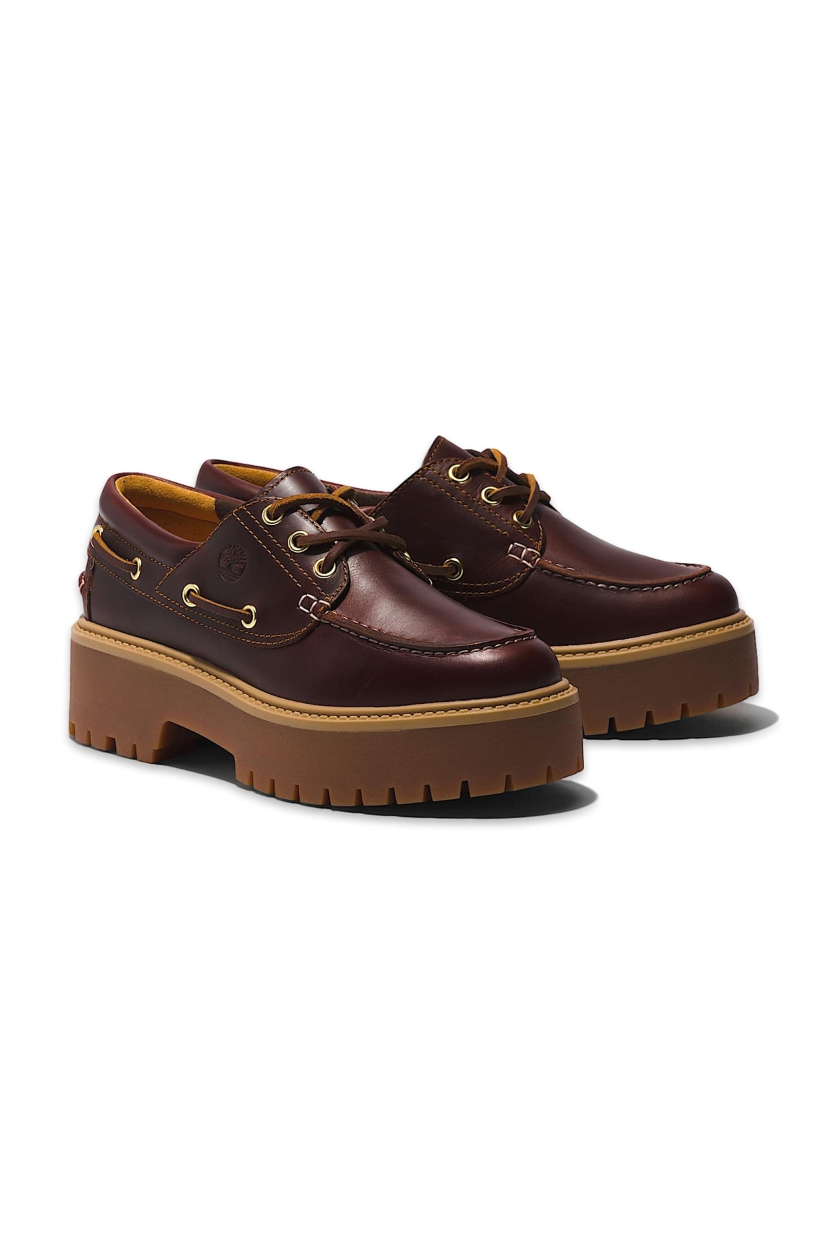 Tb0A2Qdm Stone Street Boat Shoe Bordo Kadın Ayakkabı - Görsel 2