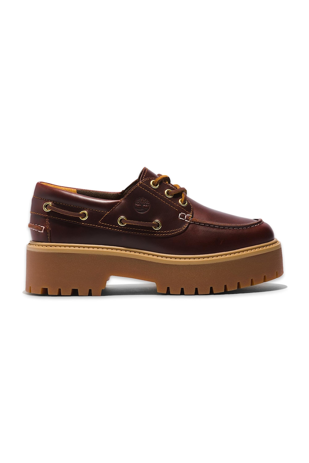 Tb0A2Qdm Stone Street Boat Shoe Bordo Kadın Ayakkabı - Görsel 3