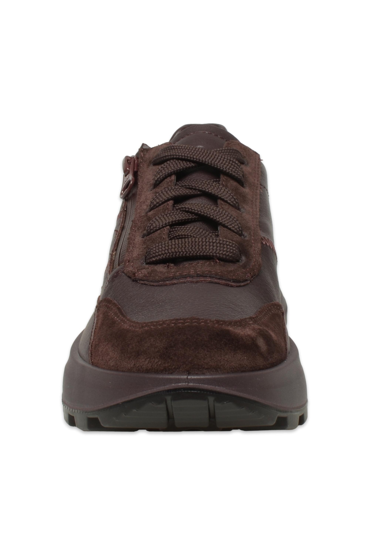 000407 T4 Run Gore-Tex Günlük Bordo Kadın Ayakkabı - Görsel 4
