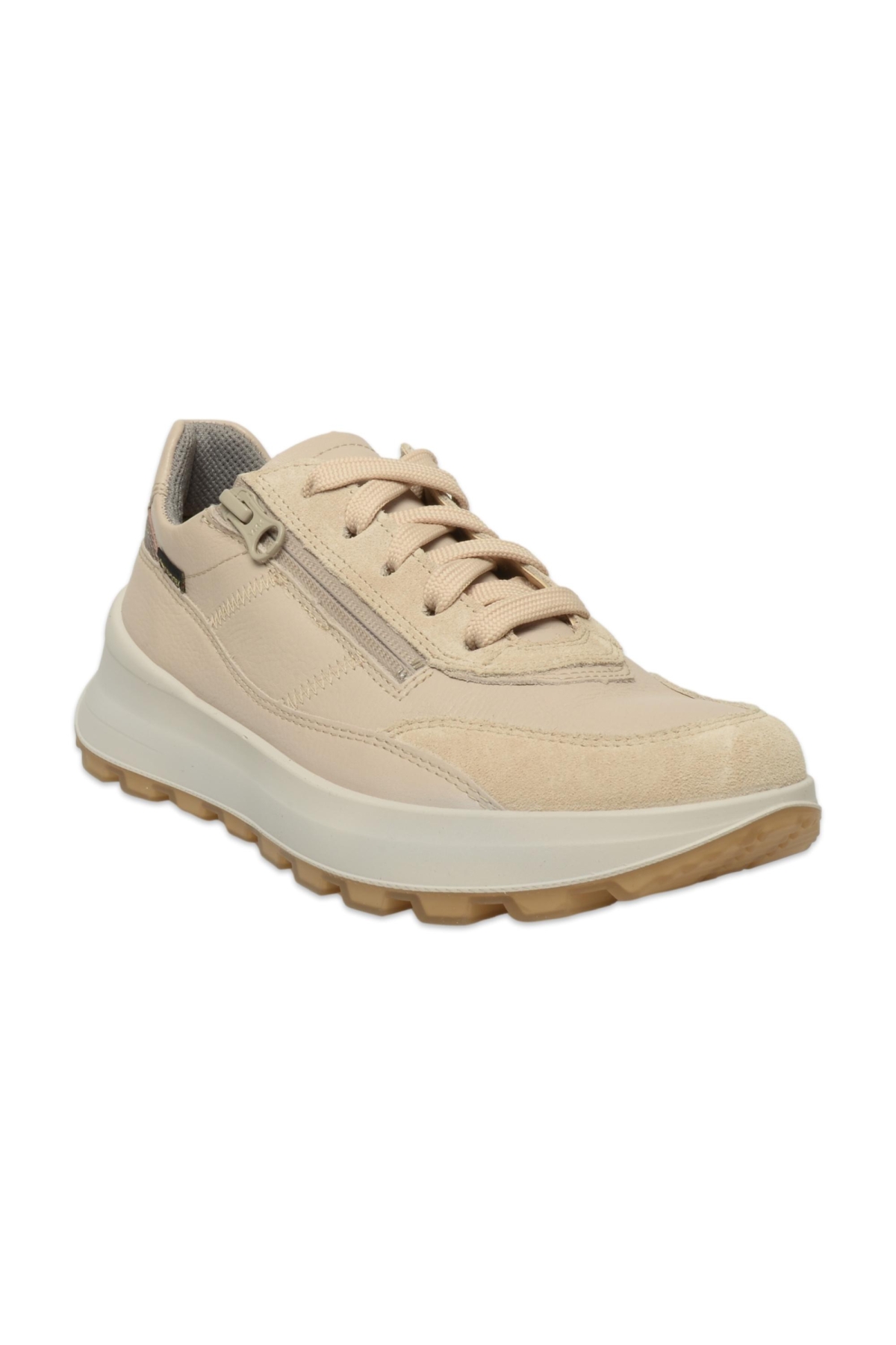 000407 T4 Run Gore-Tex Günlük Bej Kadın Ayakkabı - Görsel 2