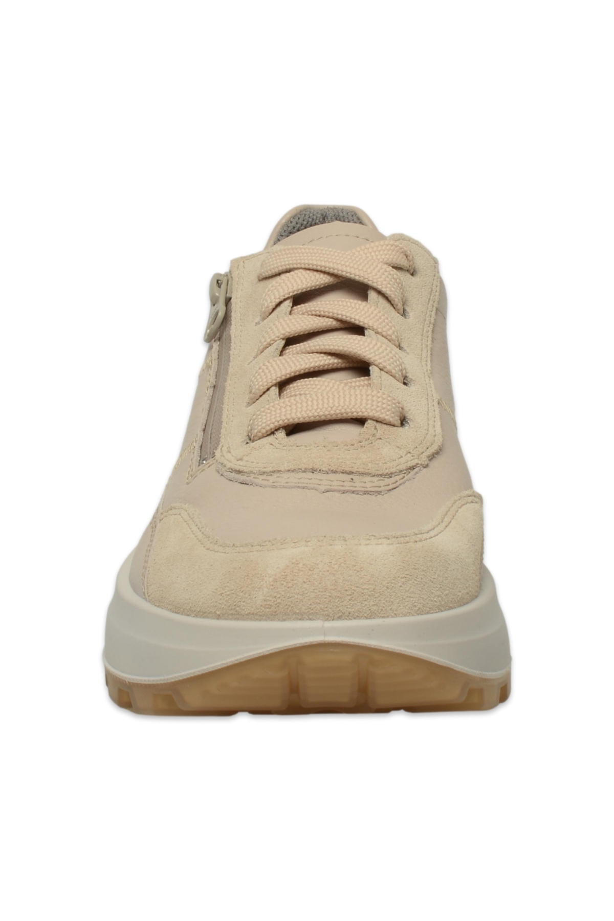 000407 T4 Run Gore-Tex Günlük Bej Kadın Ayakkabı - Görsel 4