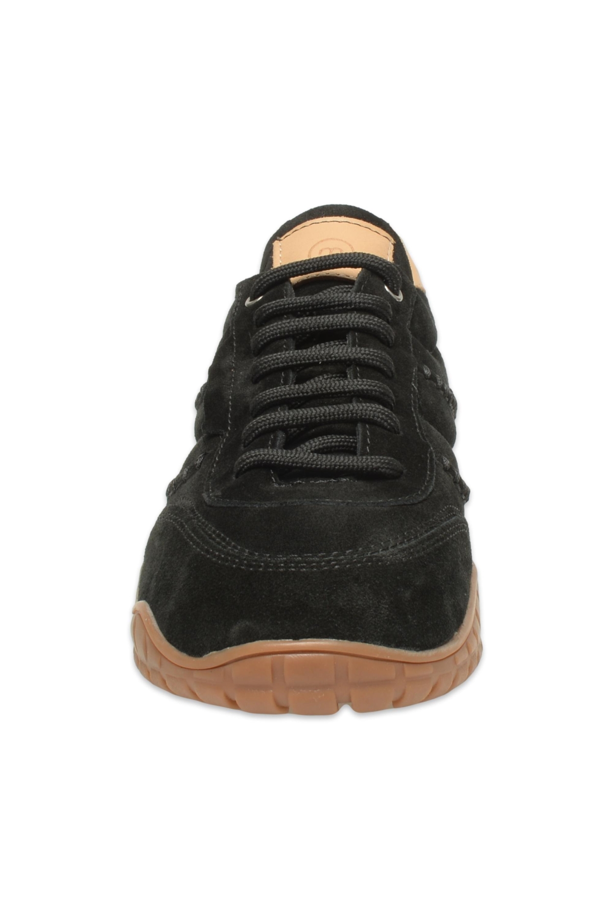 D25Ka-3695 Günlük Süet Siyah Kadın Ayakkabı - Görsel 4