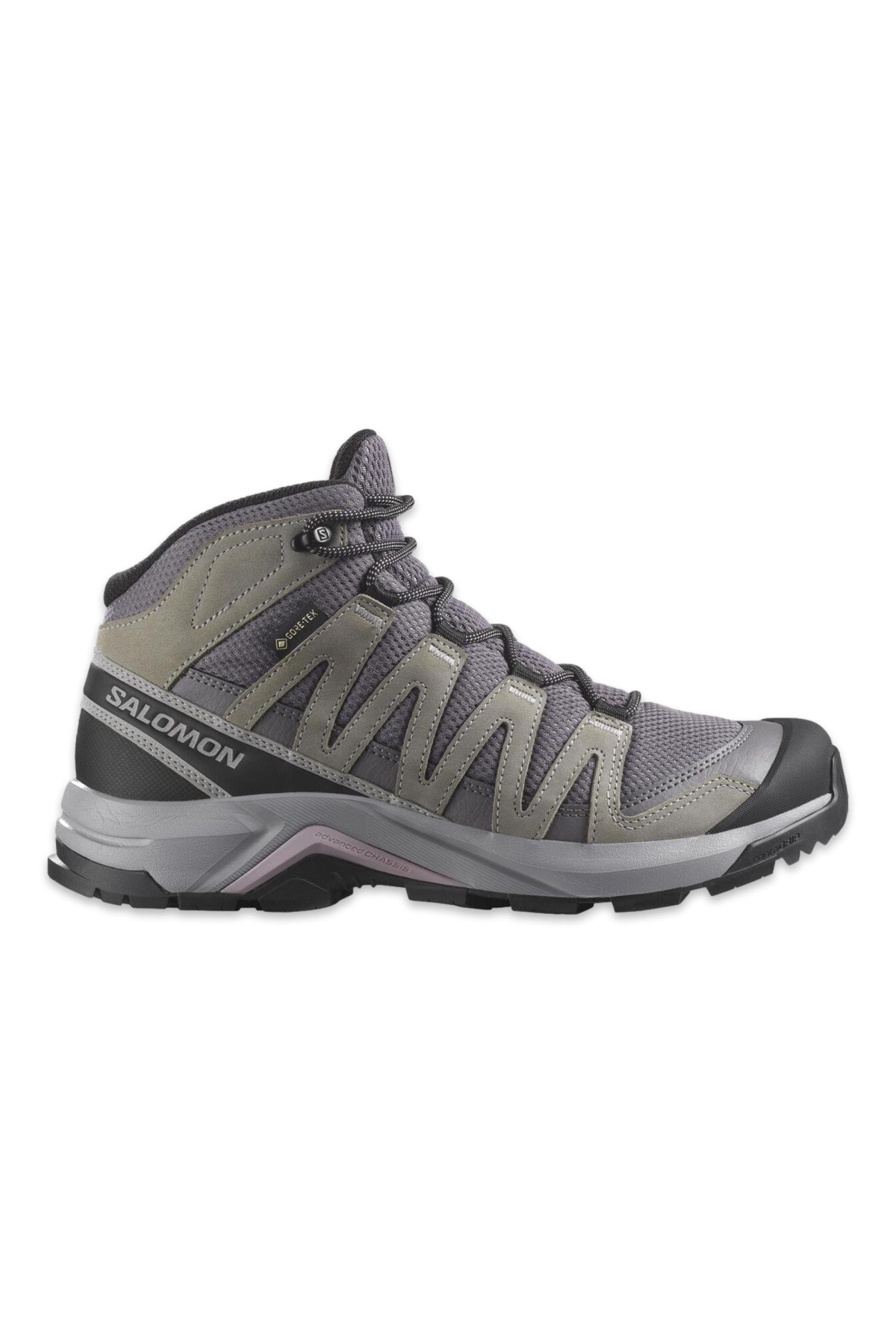 477534 X-Adventure Recon Mid Gore Tex Outdoor Gri-Yeşil Kadın Bot - Görsel 3