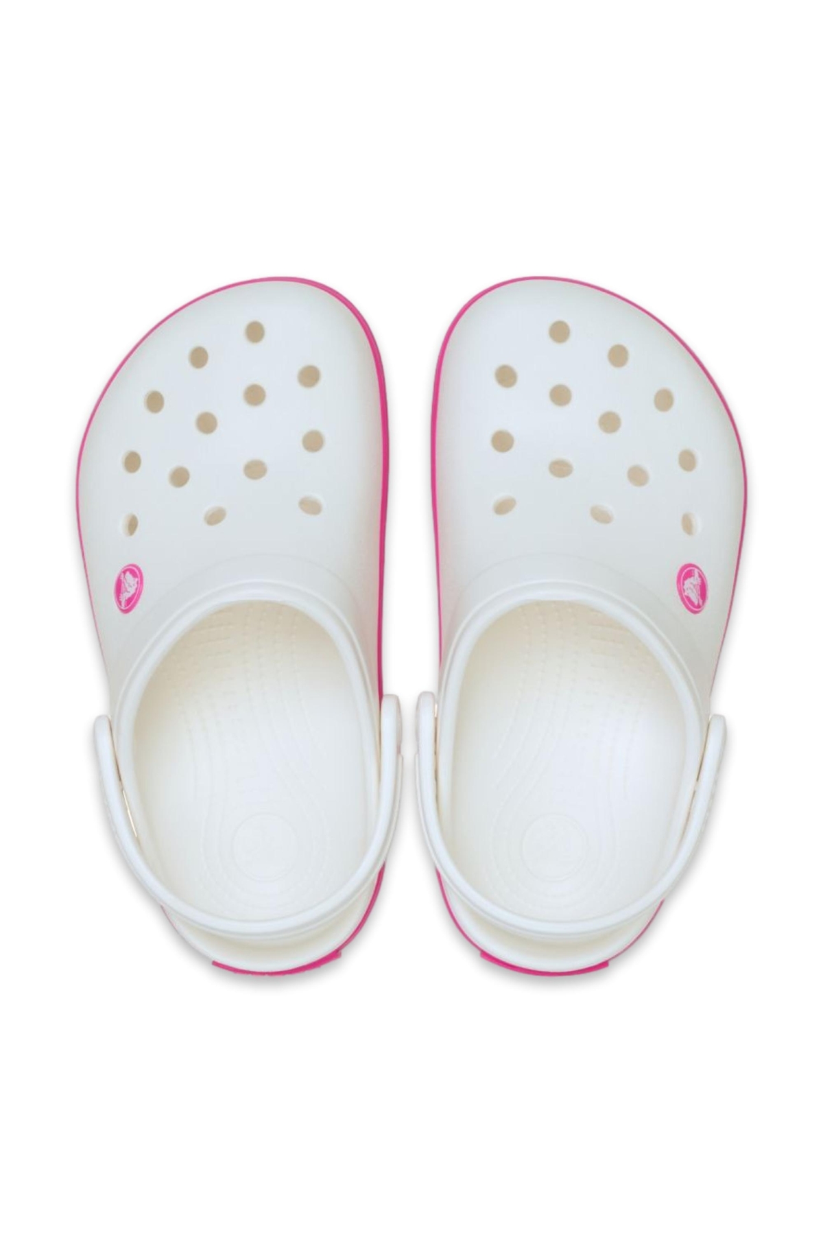 207005 Crocband Clog T Beyaz Çocuk Terlik - Görsel 4