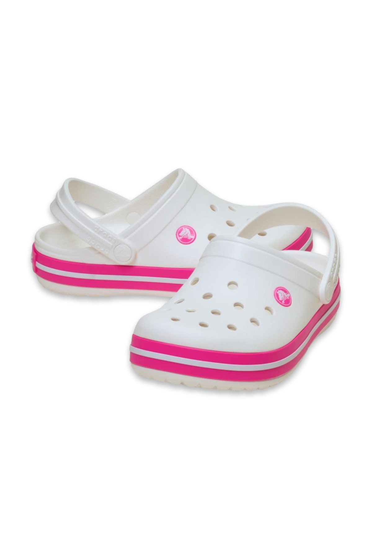 207005 Crocband Clog T Beyaz Çocuk Terlik - Görsel 5